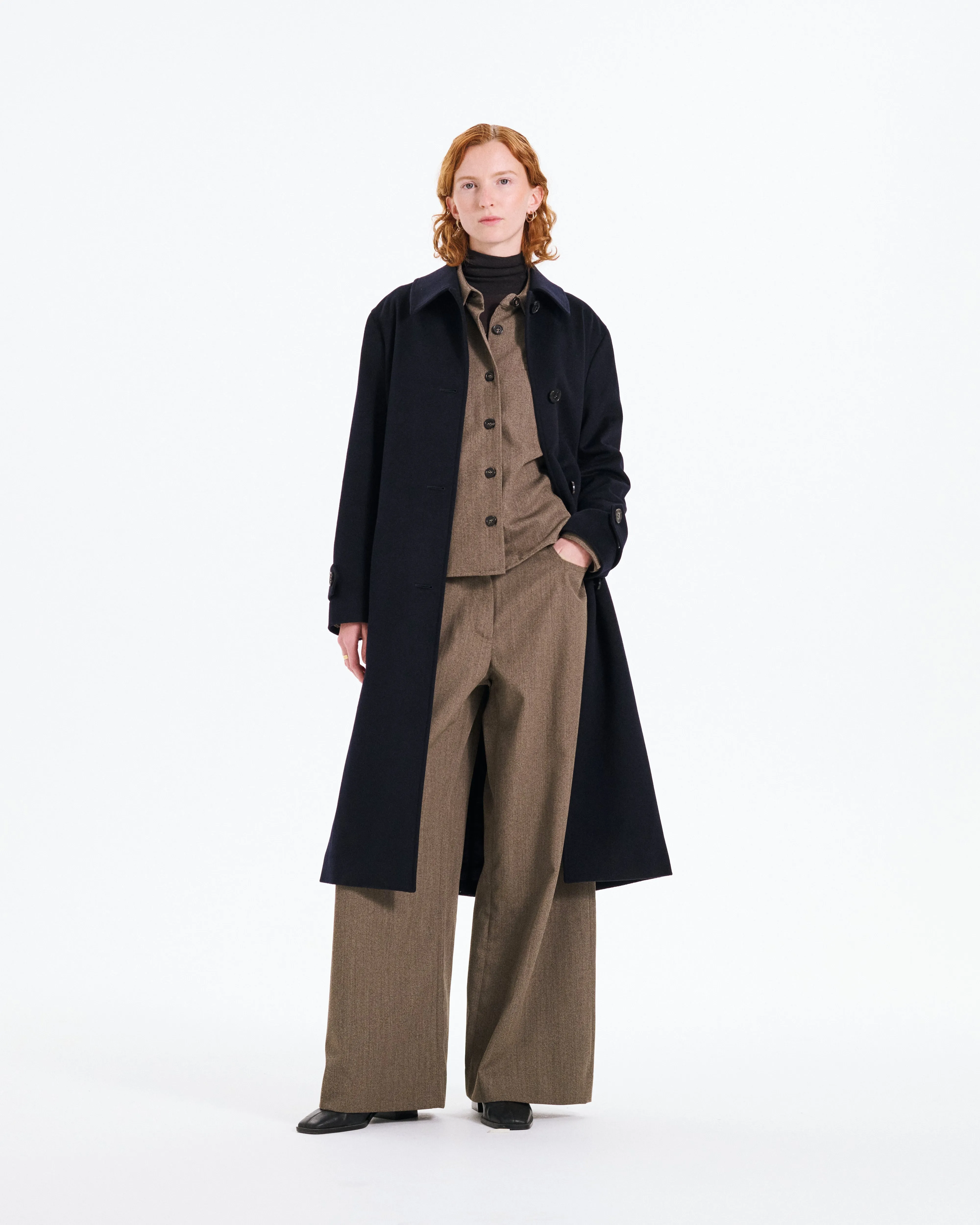 Banton Loro Piana Rain System® Cashmere Long Coat sold by Mackintosh product image thumbnail 2