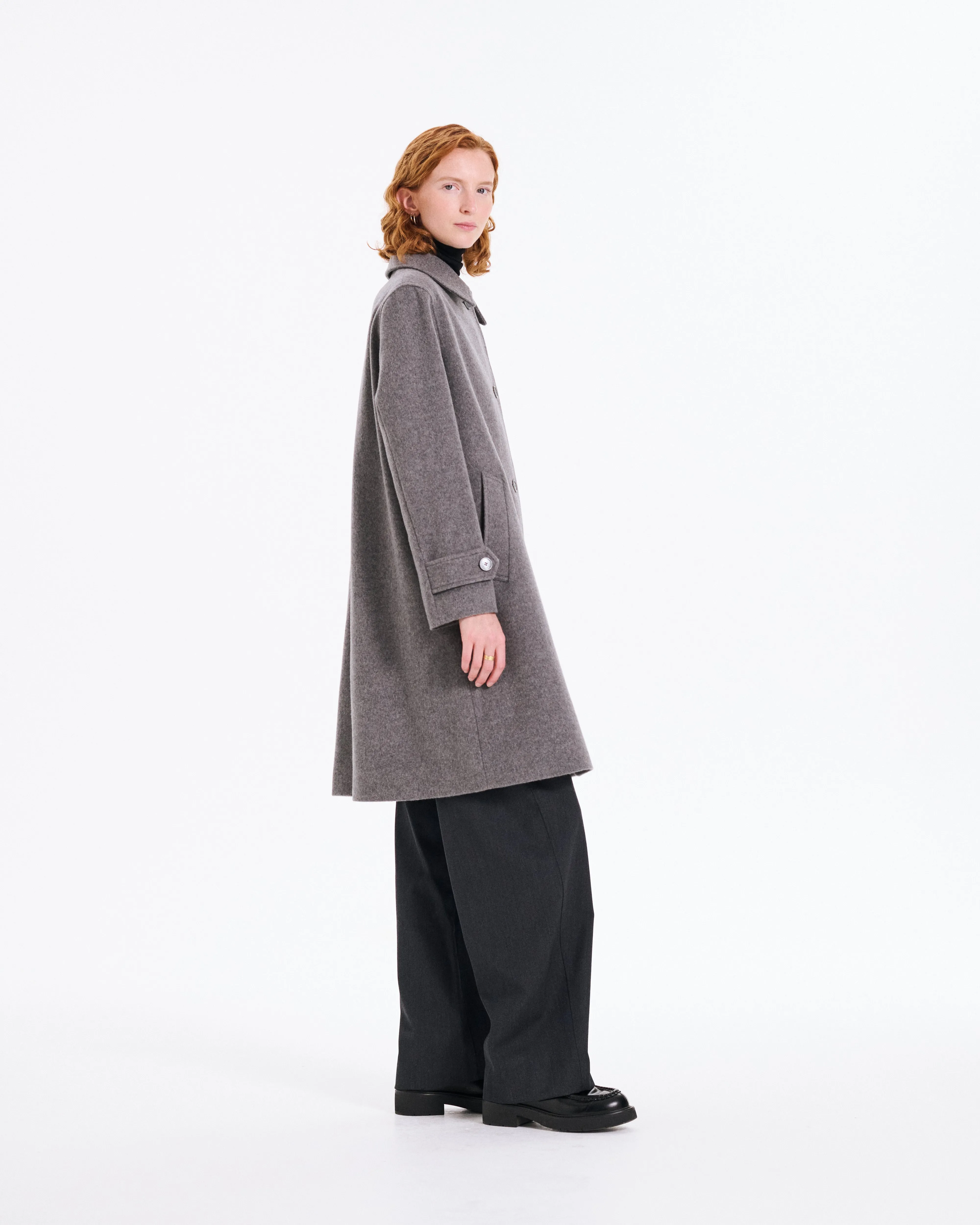 Banton Wool Cashmere Blend Coat sold by Mackintosh product image thumbnail 3