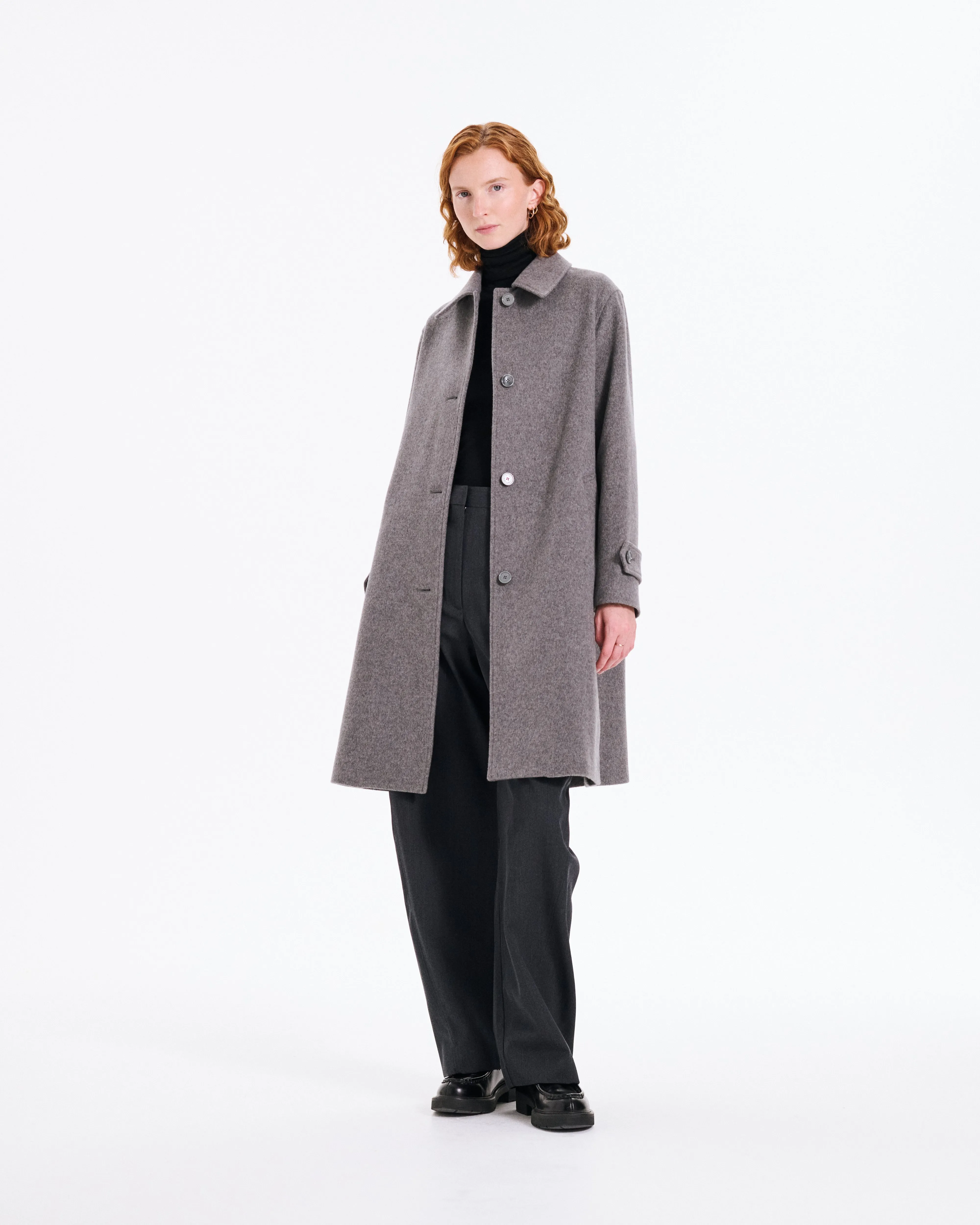 Banton Wool Cashmere Blend Coat sold by Mackintosh product image thumbnail 2