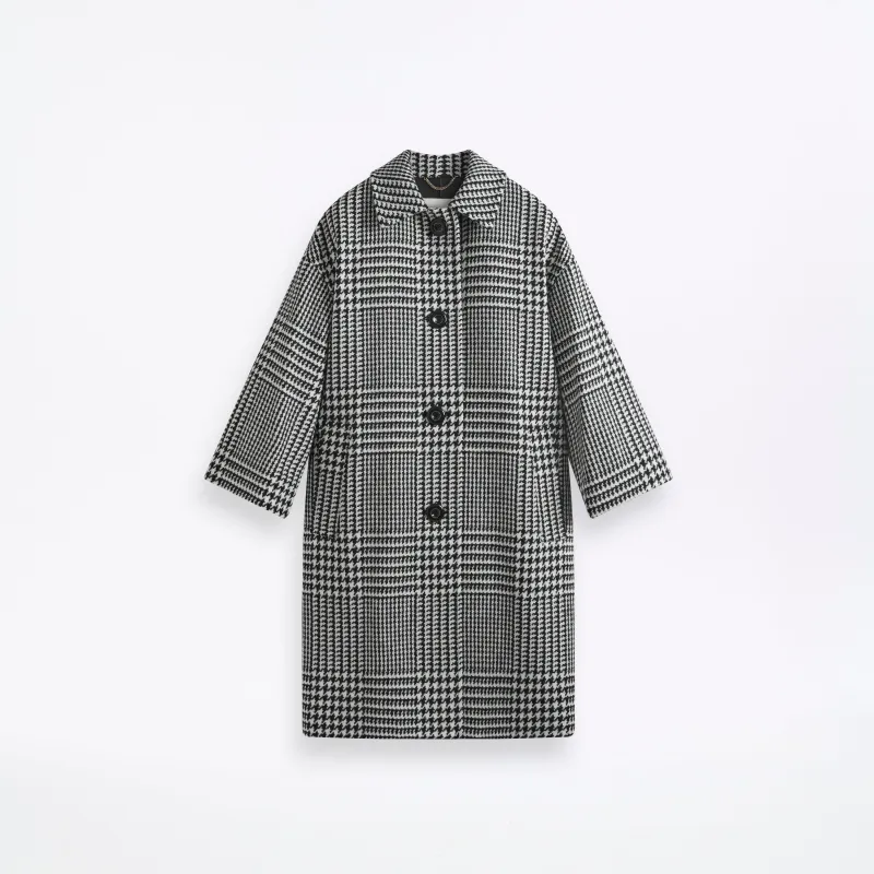 Collin Wool Cropped Sleeve Coat made by Mackintosh