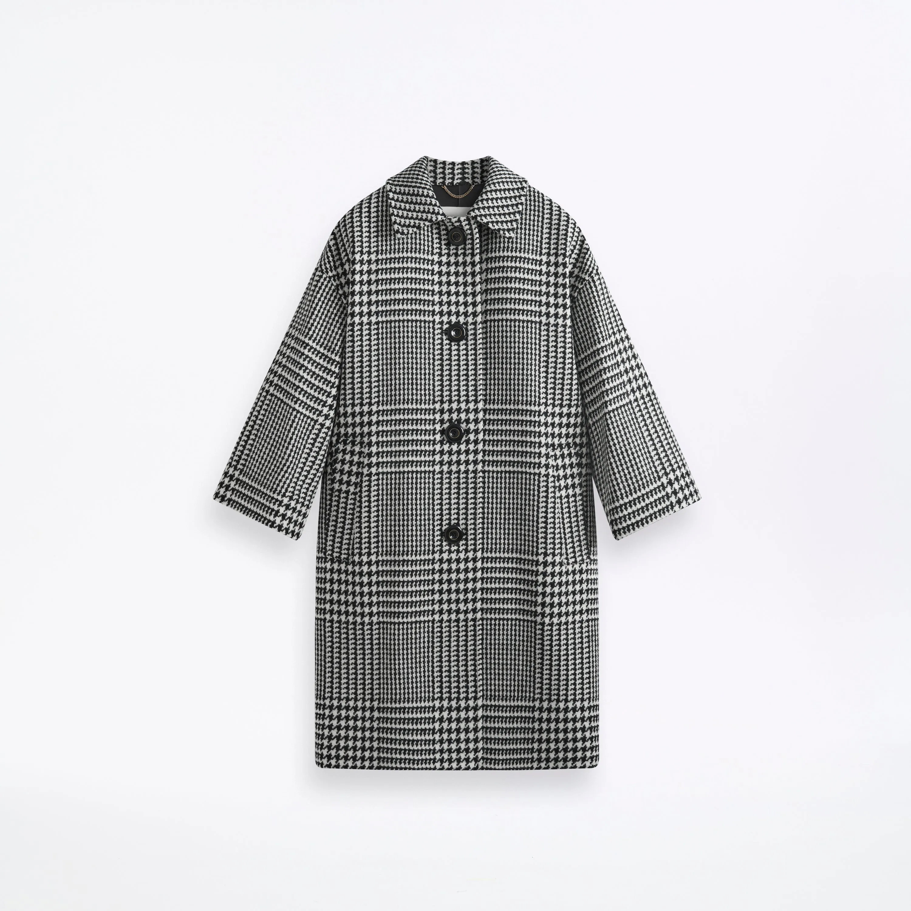 Collin Wool Cropped Sleeve Coat sold by Mackintosh