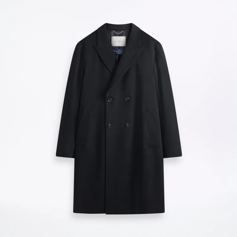 Crawford Loro Piana Cashmere Coat Flat Colour sold by Mackintosh