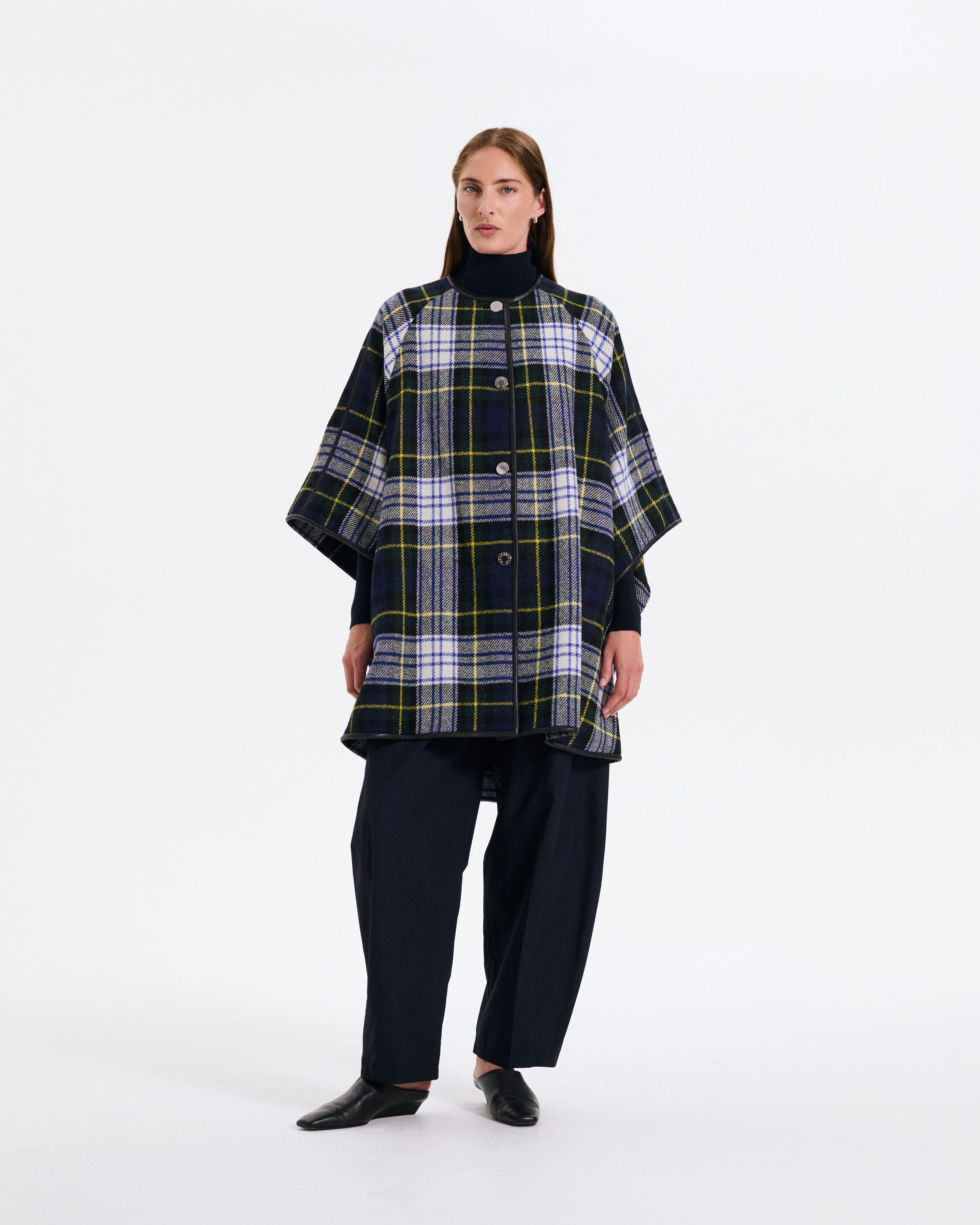 Sanquhar Harris Tweed Cape sold by Mackintosh