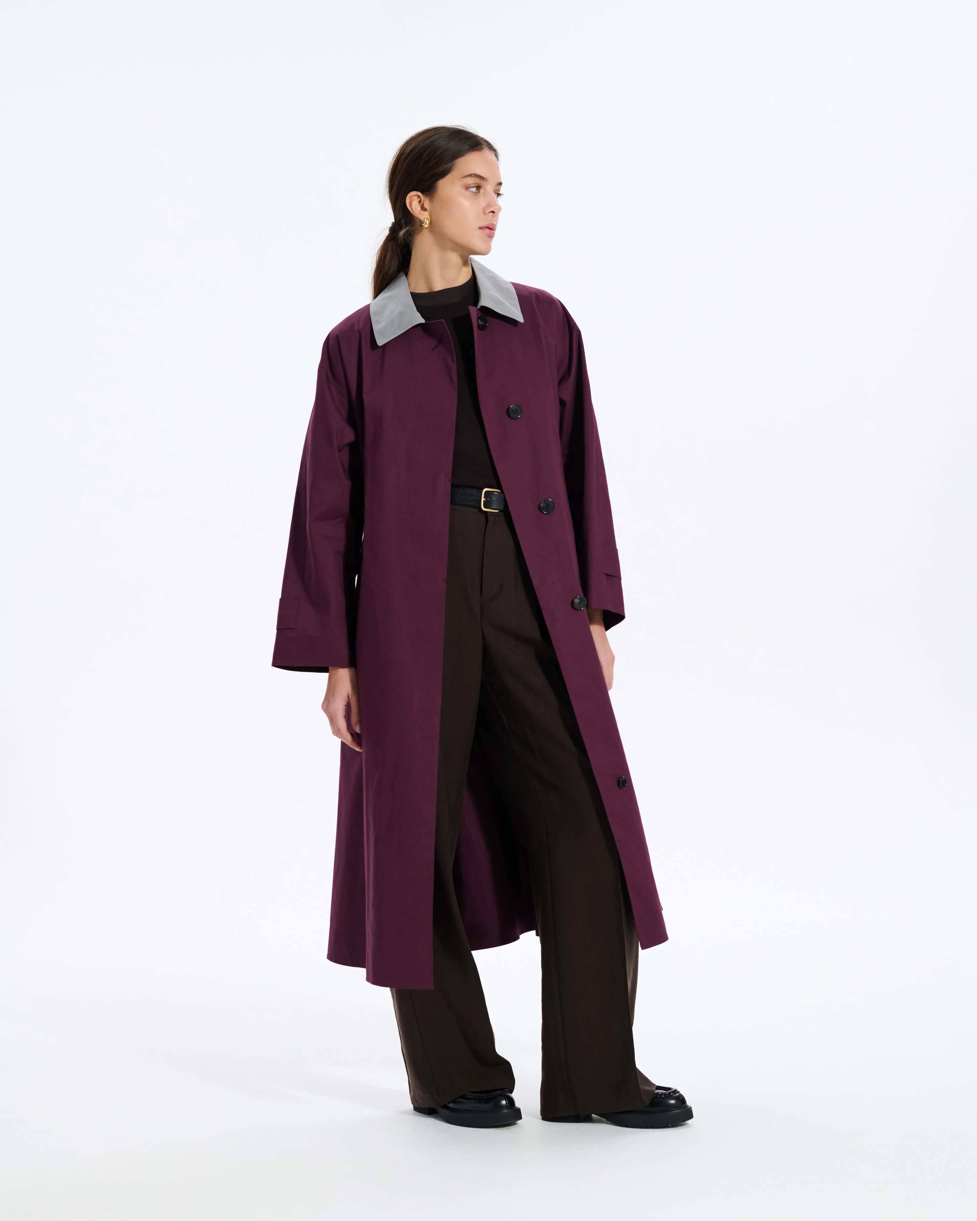 Belted Bowland Raintec® Trench Coat sold by Mackintosh product image thumbnail 3