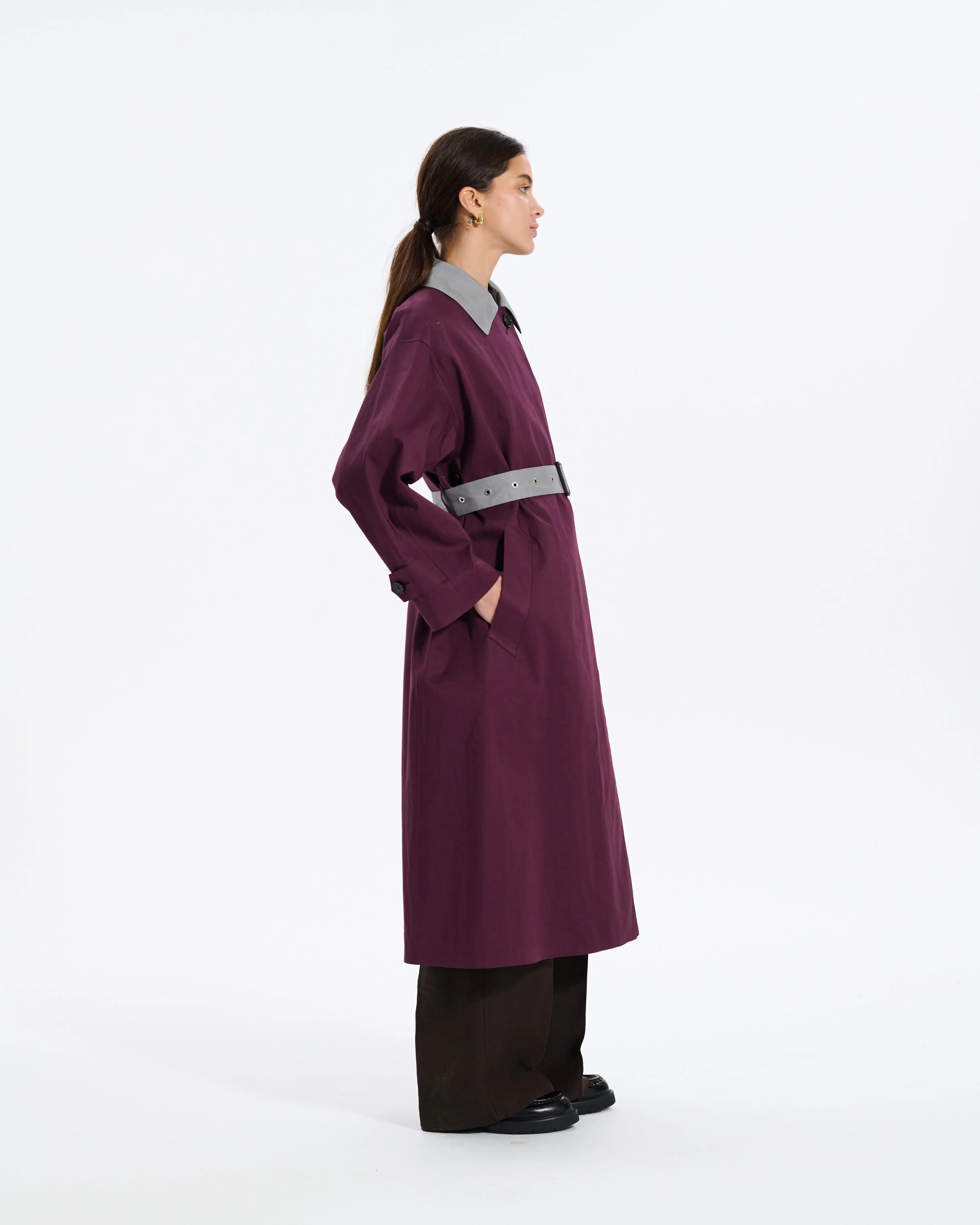 Belted Bowland Raintec® Trench Coat sold by Mackintosh product image thumbnail 5