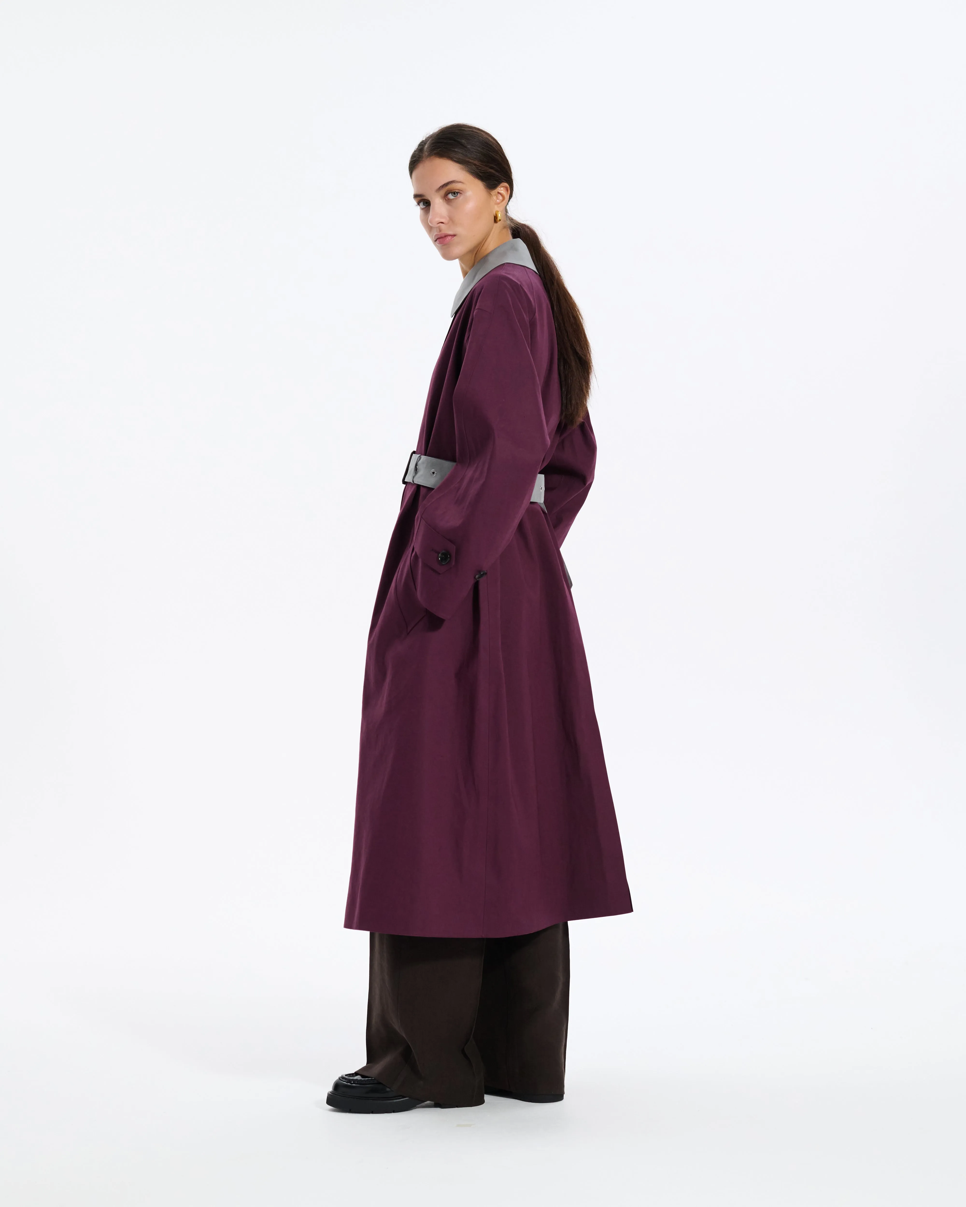 Belted Bowland Raintec® Trench Coat sold by Mackintosh product image thumbnail 4