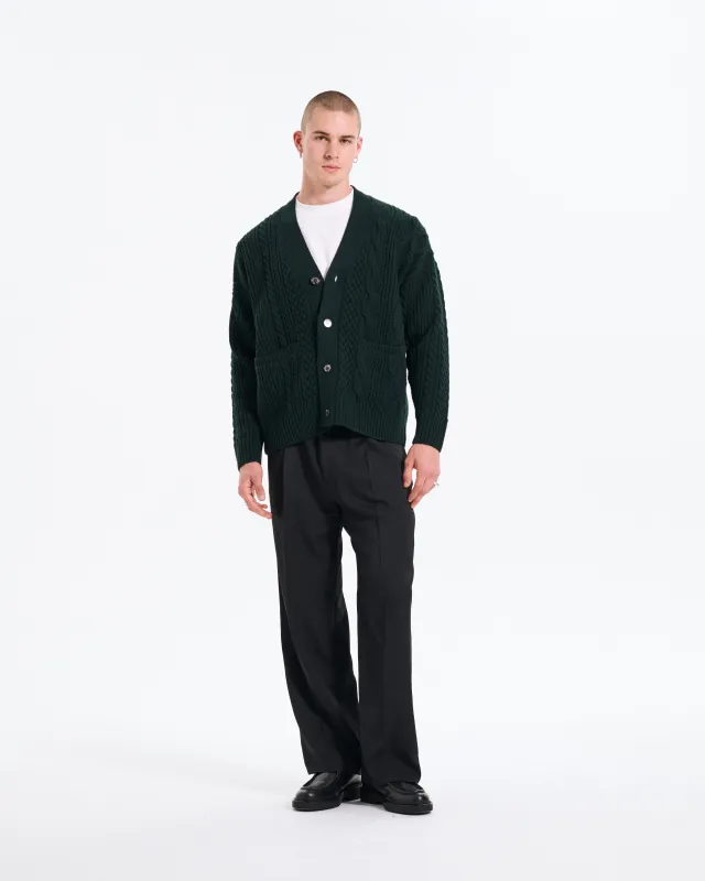 Cable Stitch Cardigan sold by Mackintosh