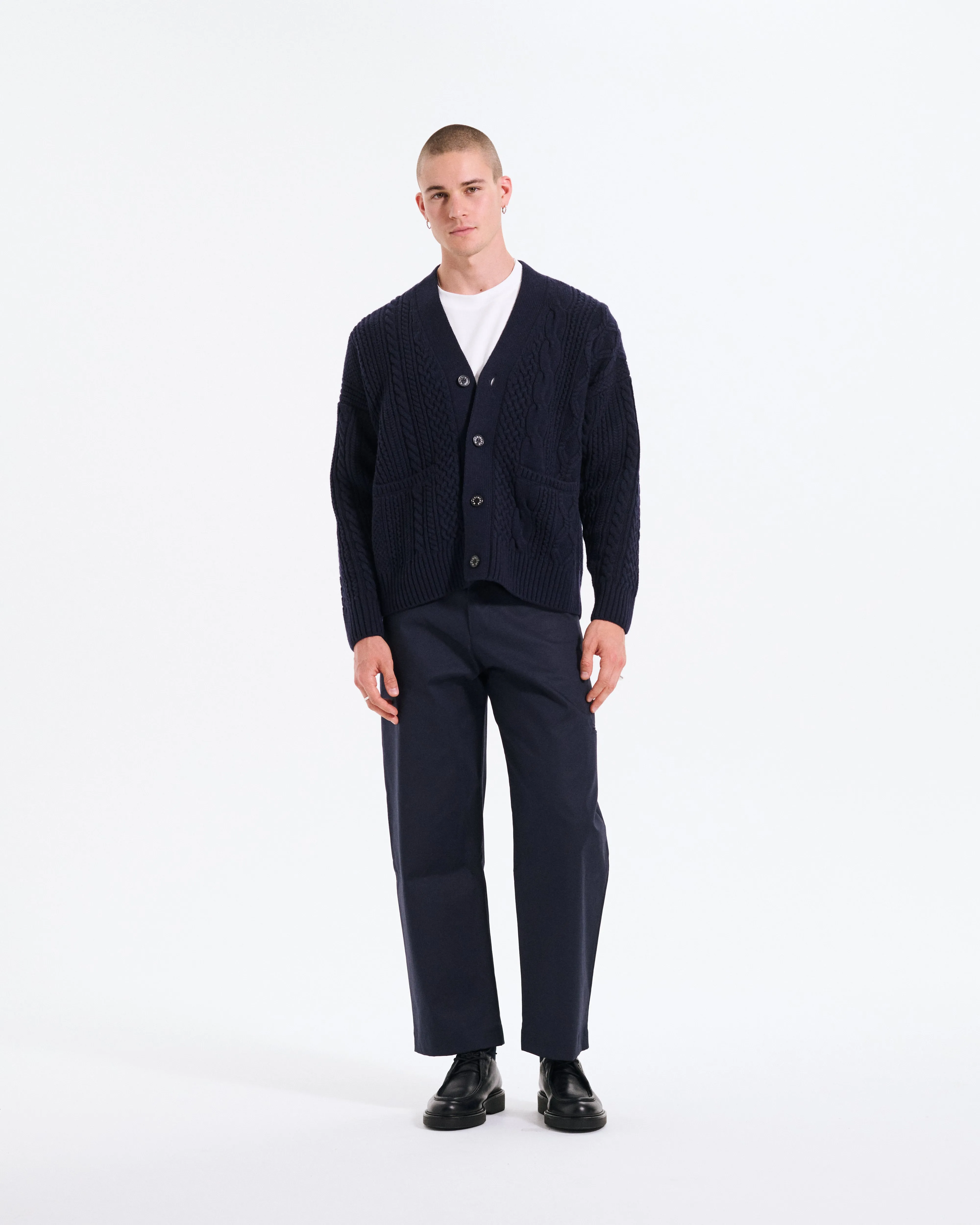 Cable Stitch Cardigan sold by Mackintosh