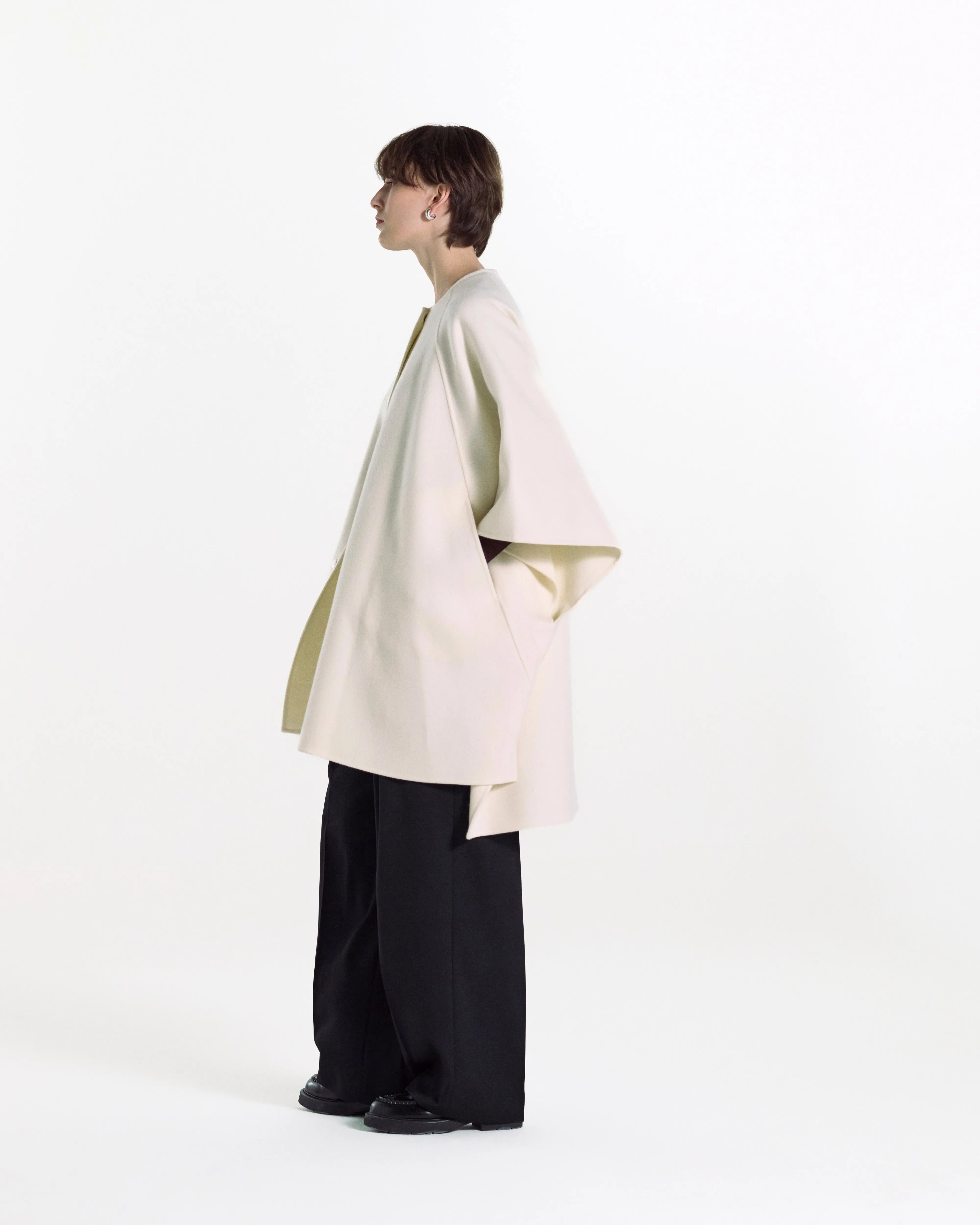 Sanquhar Wool Cape sold by Mackintosh product image thumbnail 4