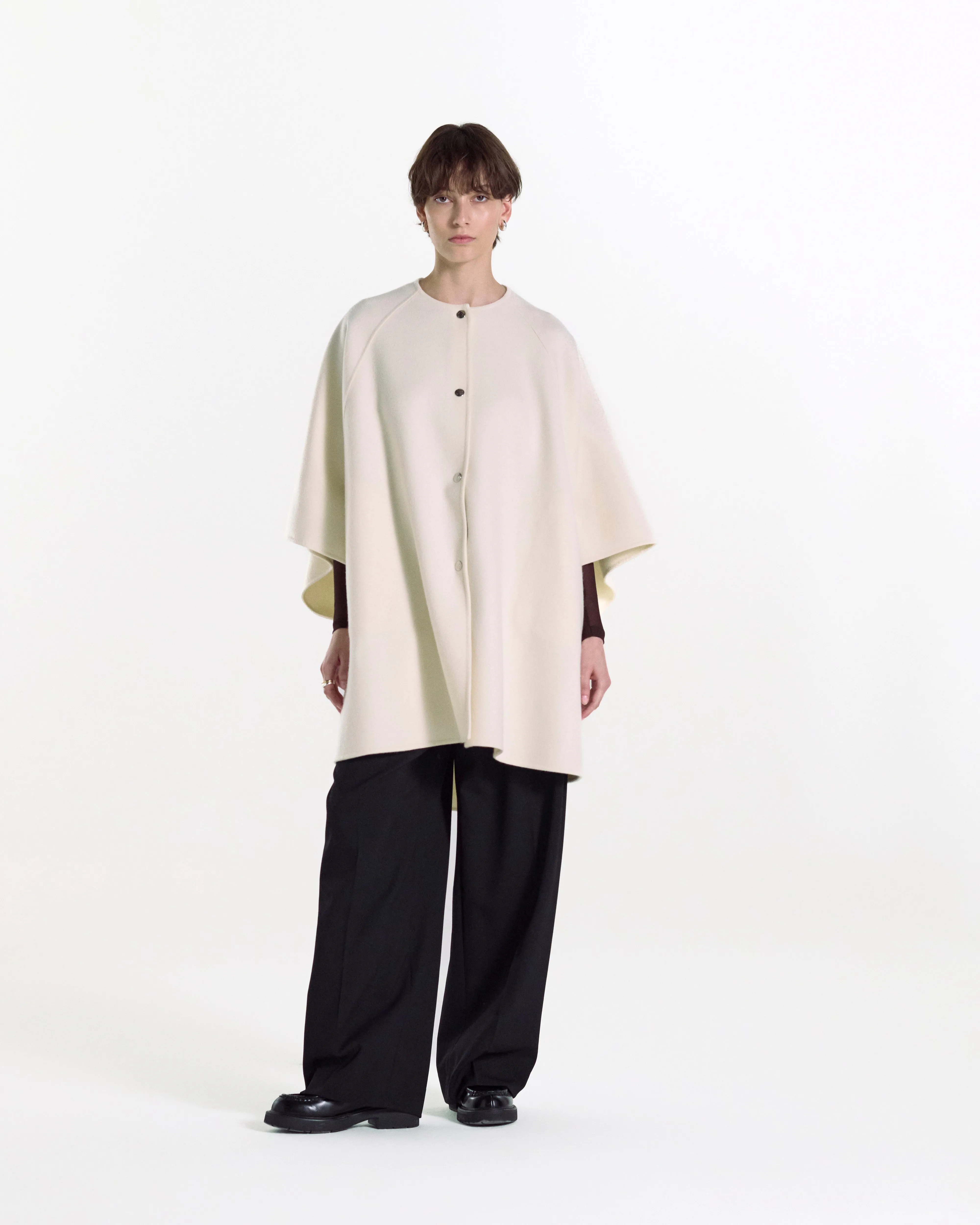 Sanquhar Wool Cape sold by Mackintosh product image thumbnail 2
