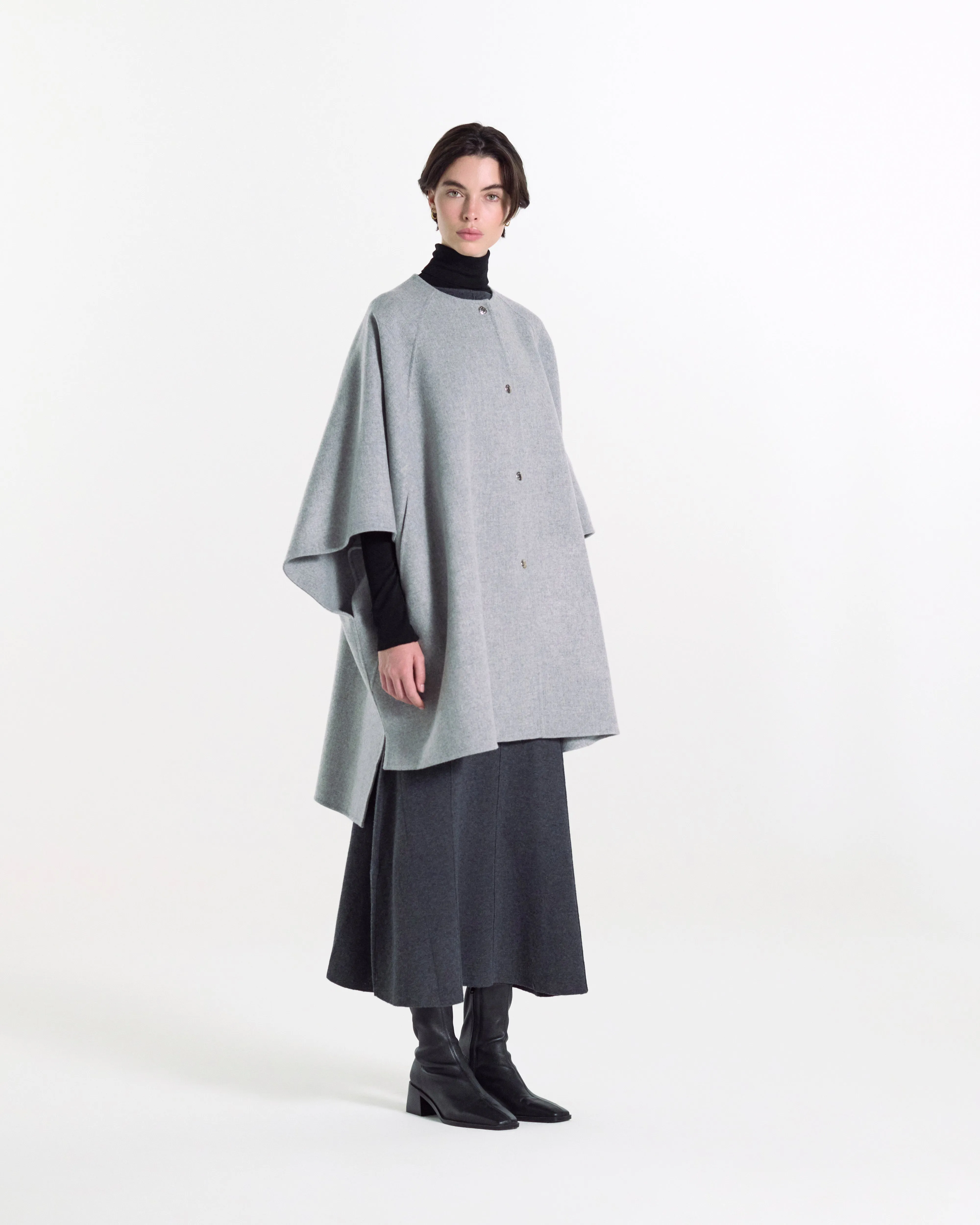 Sanquhar Wool Cape sold by Mackintosh product image thumbnail 2