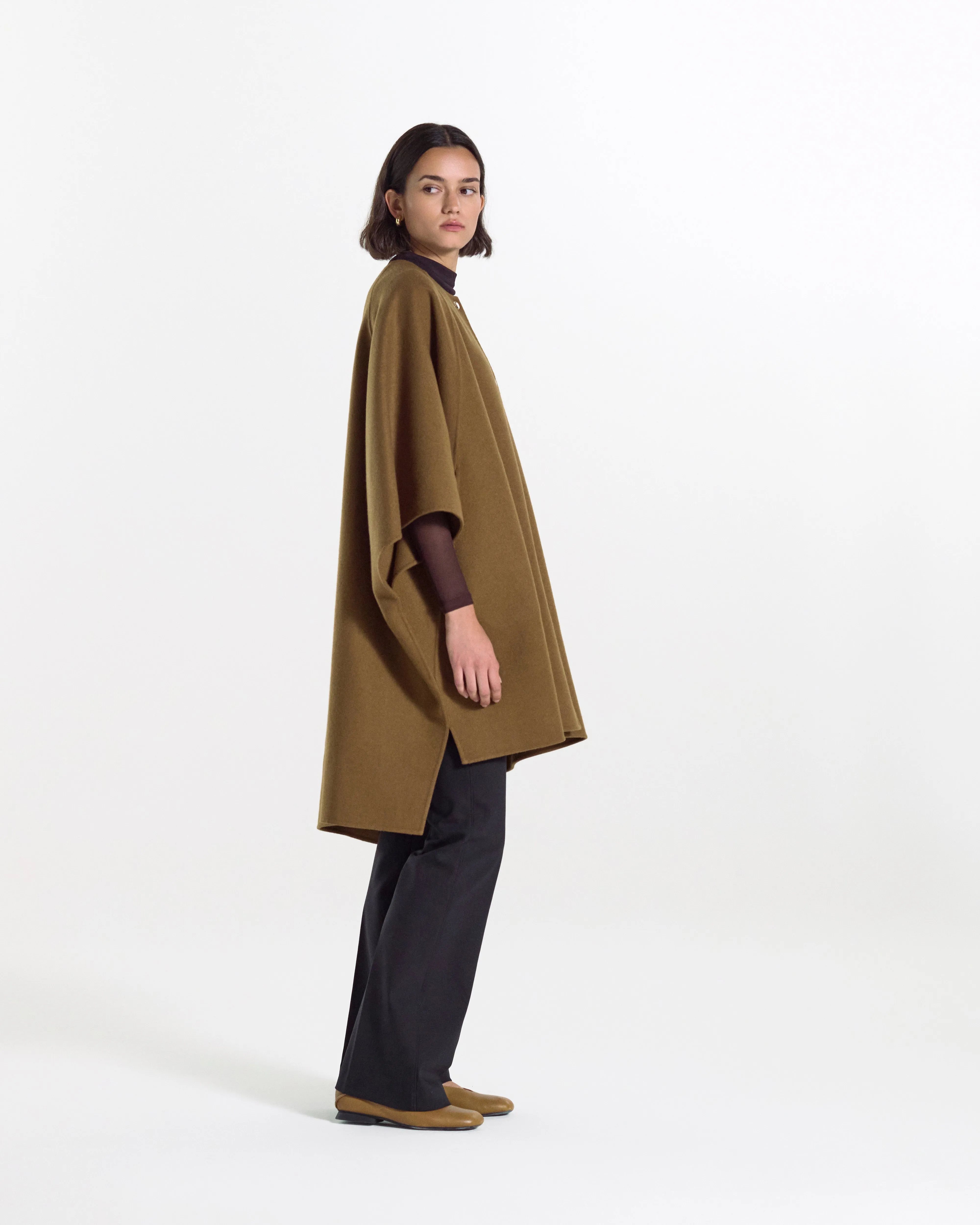Sanquhar Wool Cape sold by Mackintosh product image thumbnail 3