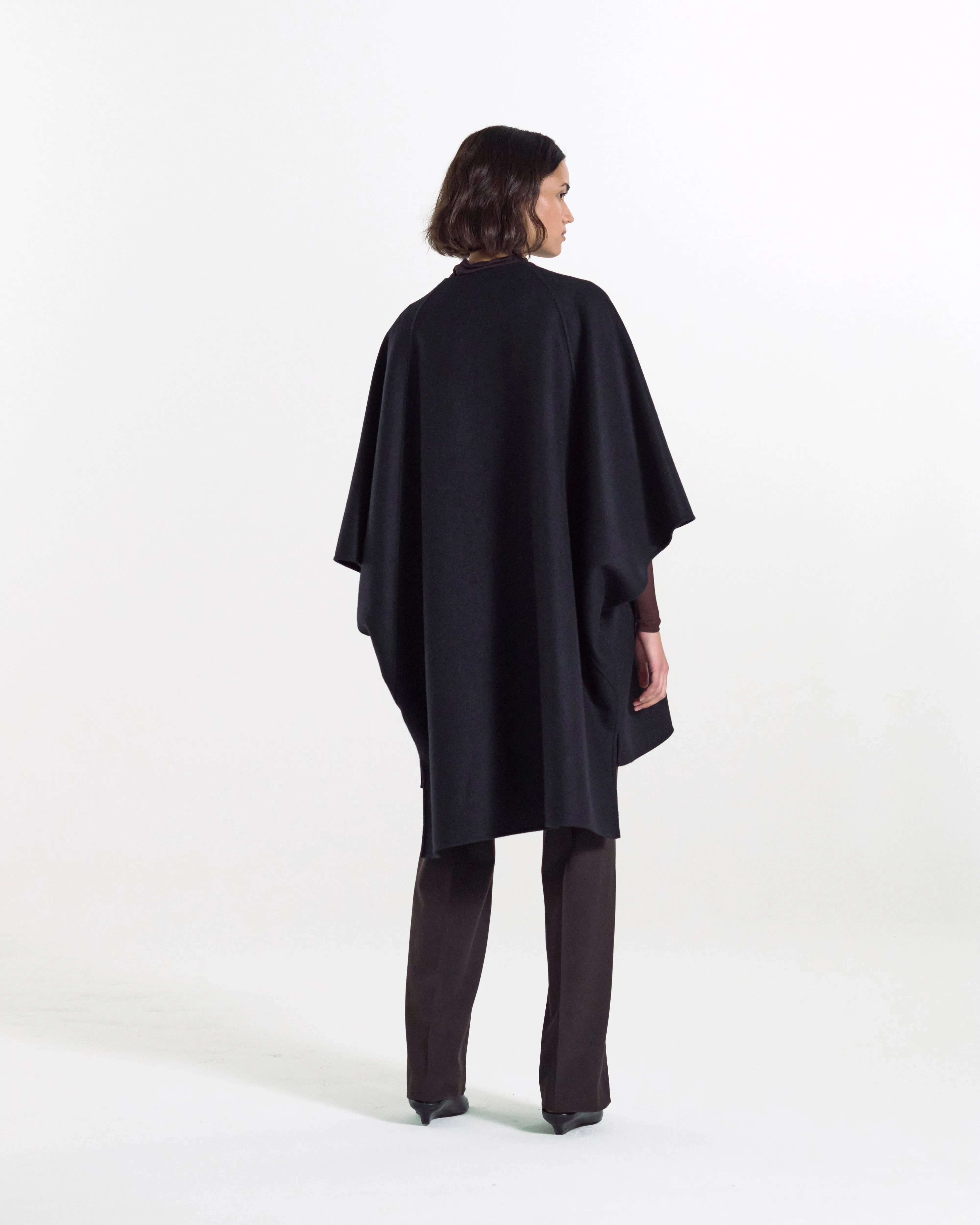 Sanquhar Wool Cape sold by Mackintosh product image thumbnail 4