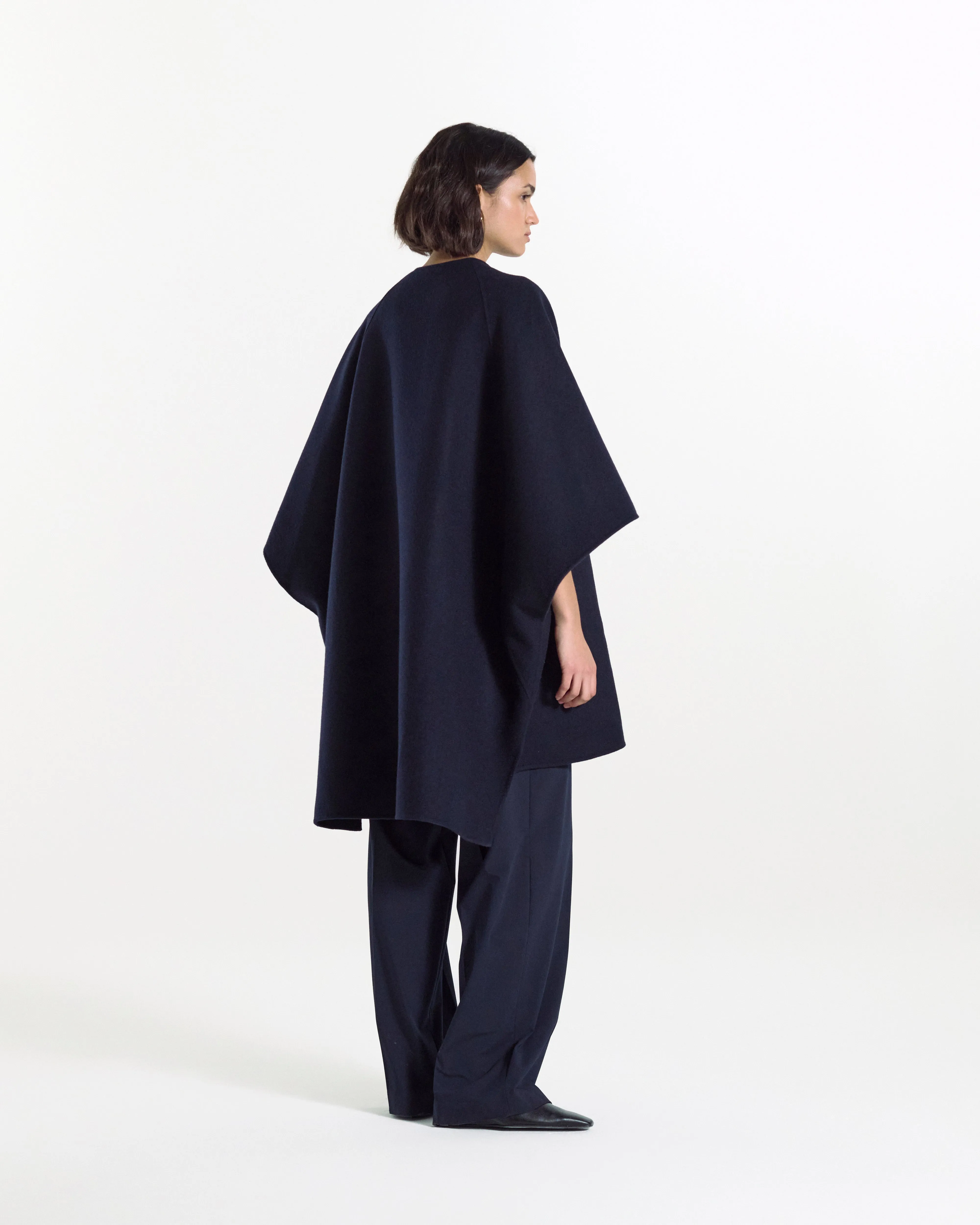 Sanquhar Wool Cape sold by Mackintosh product image thumbnail 4