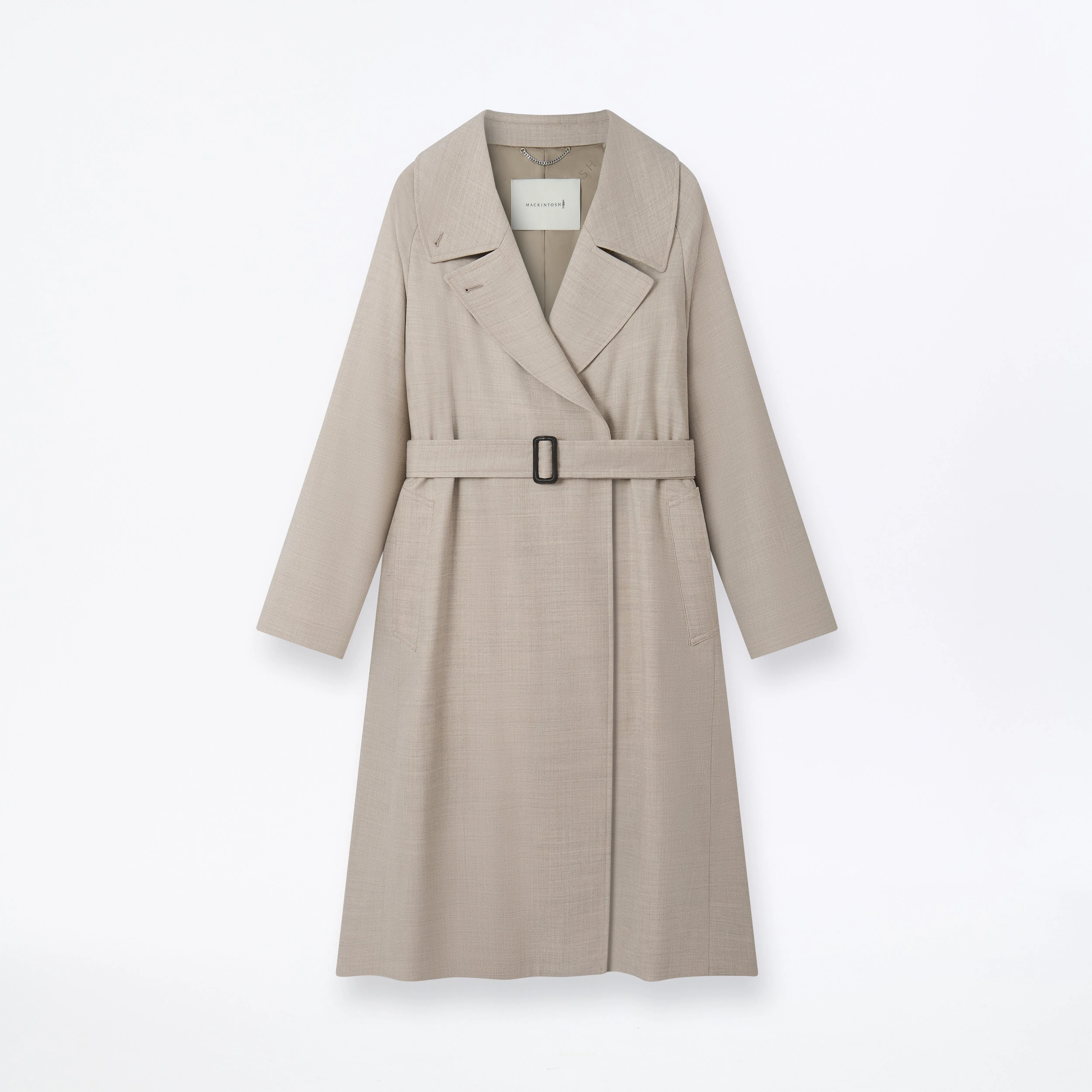 Laggan Belted Wool Gabardine Trench Coat sold by Mackintosh