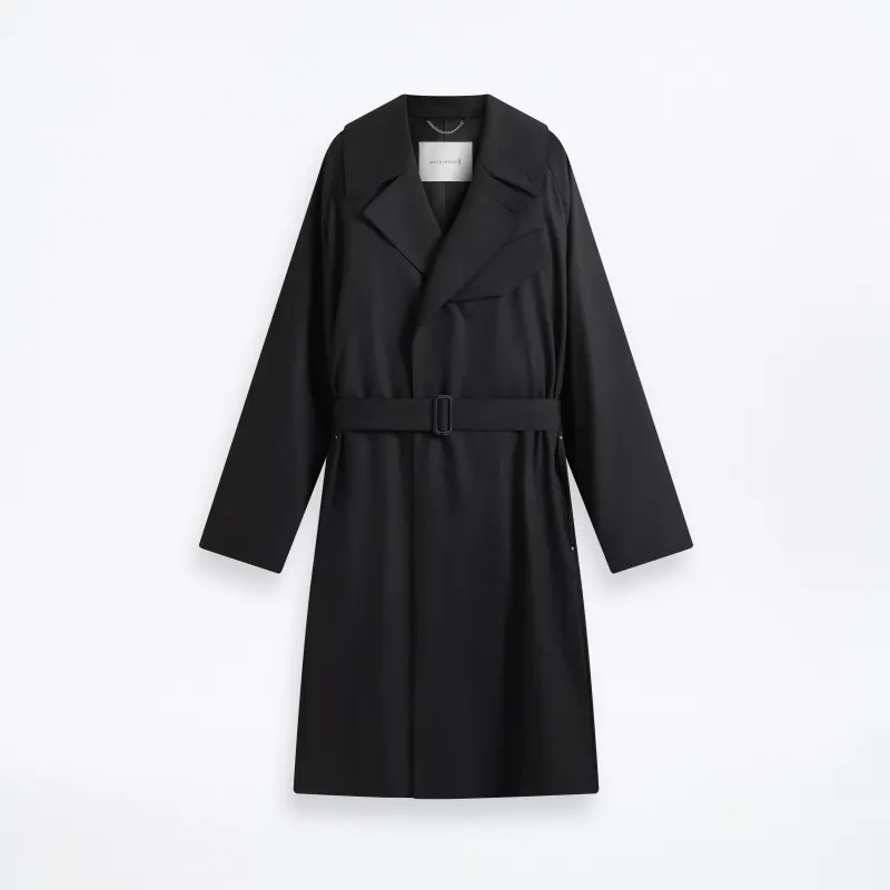 Laggan Belted Wool Gabardine Trench Coat sold by Mackintosh