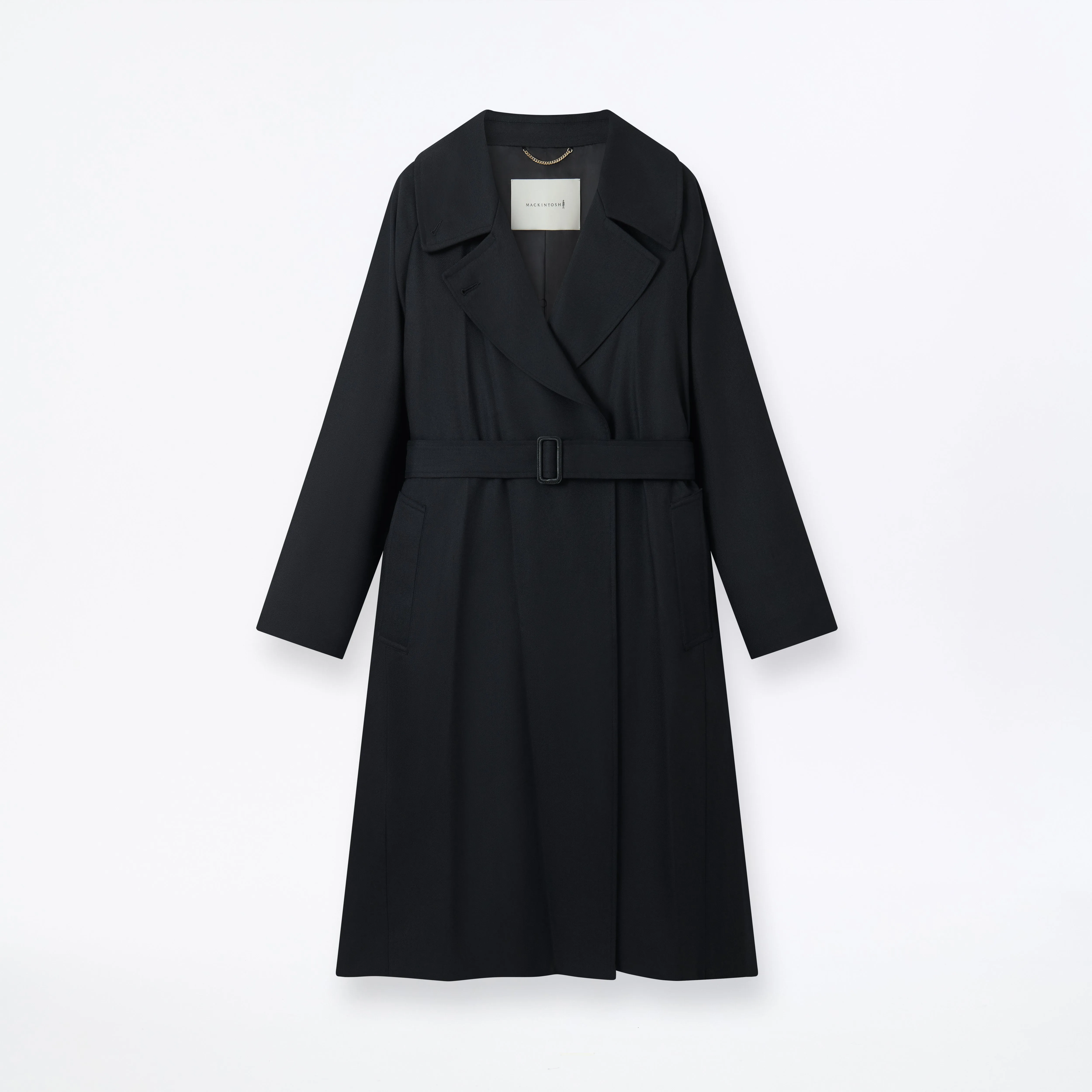 W Laggan Belted Wool Gabardine Trench Coat sold by Mackintosh product image thumbnail 2