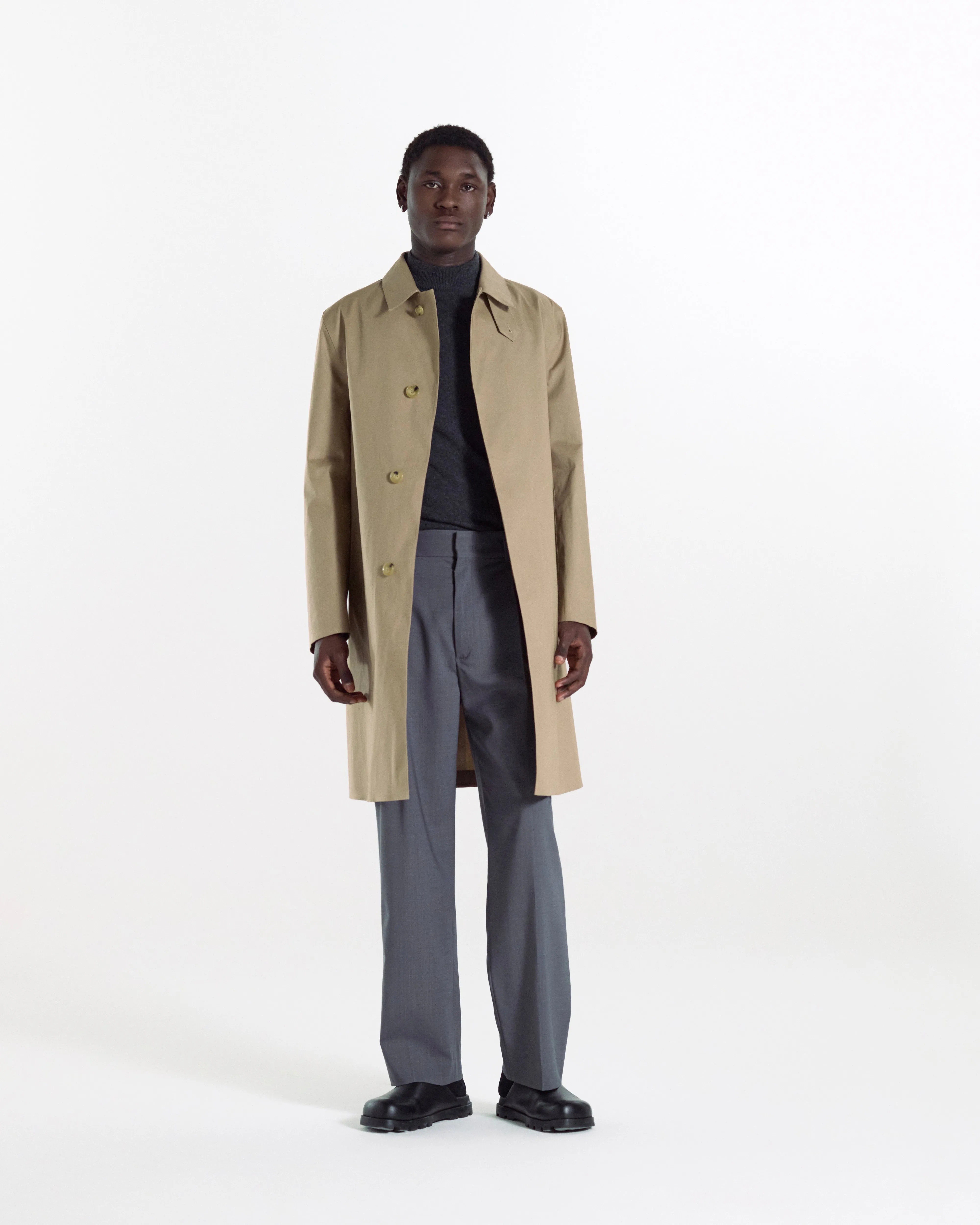 Dunkeld Rubberised 3/4 Length Coat sold by Mackintosh product image thumbnail 2