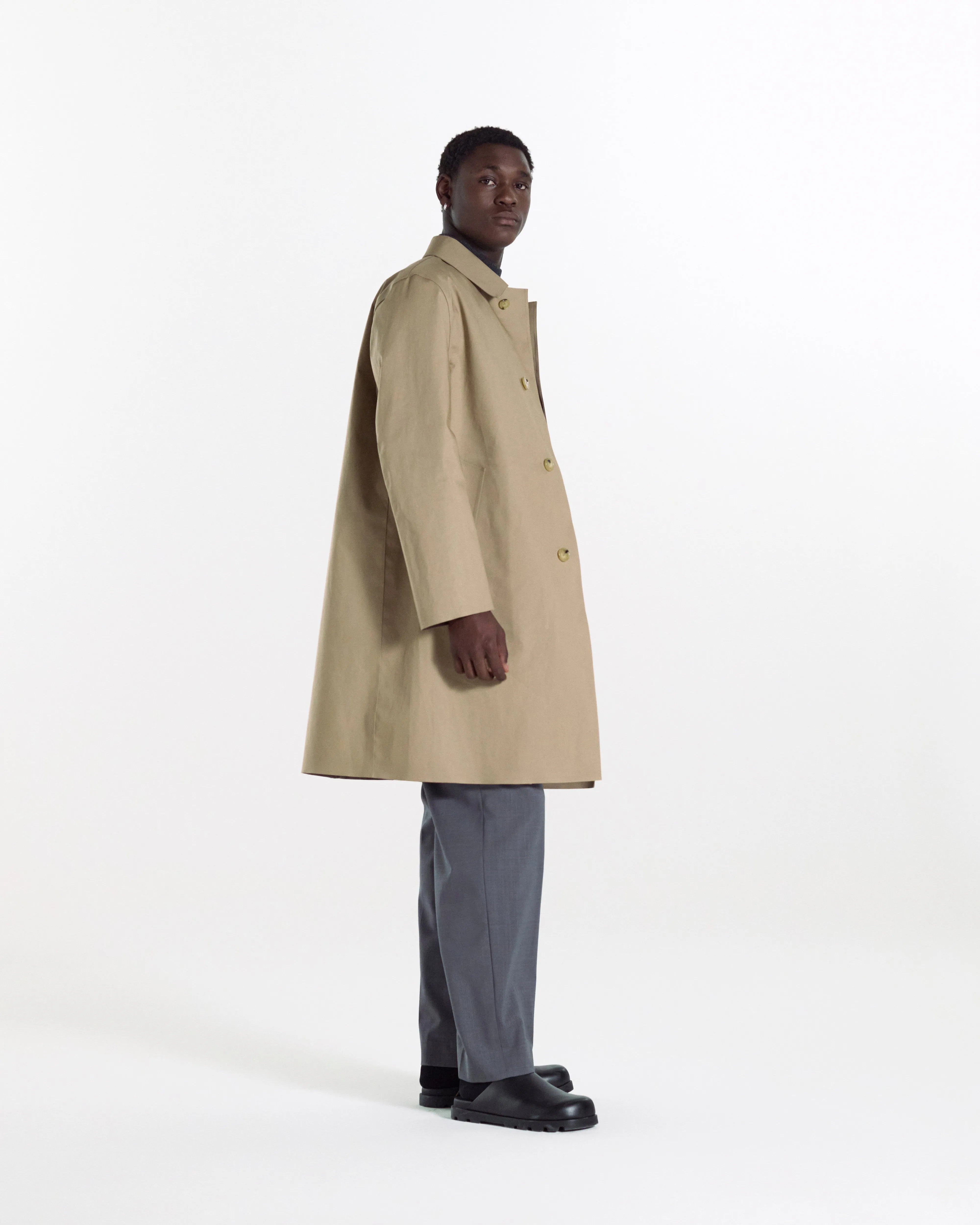 Dunkeld Rubberised 3/4 Length Coat sold by Mackintosh product image thumbnail 4