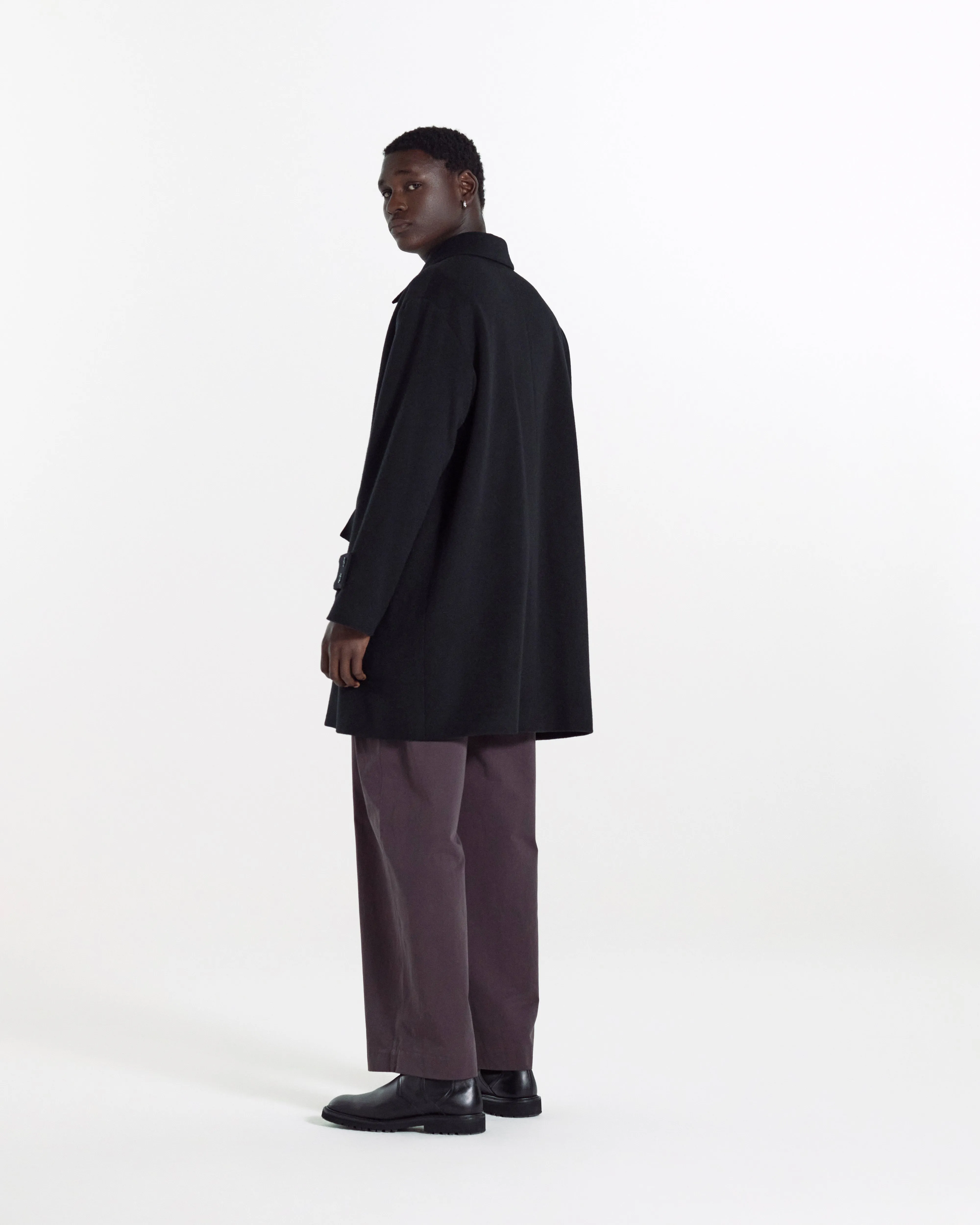 Humbie Cashmere Wool Blend Coat sold by Mackintosh product image thumbnail 4