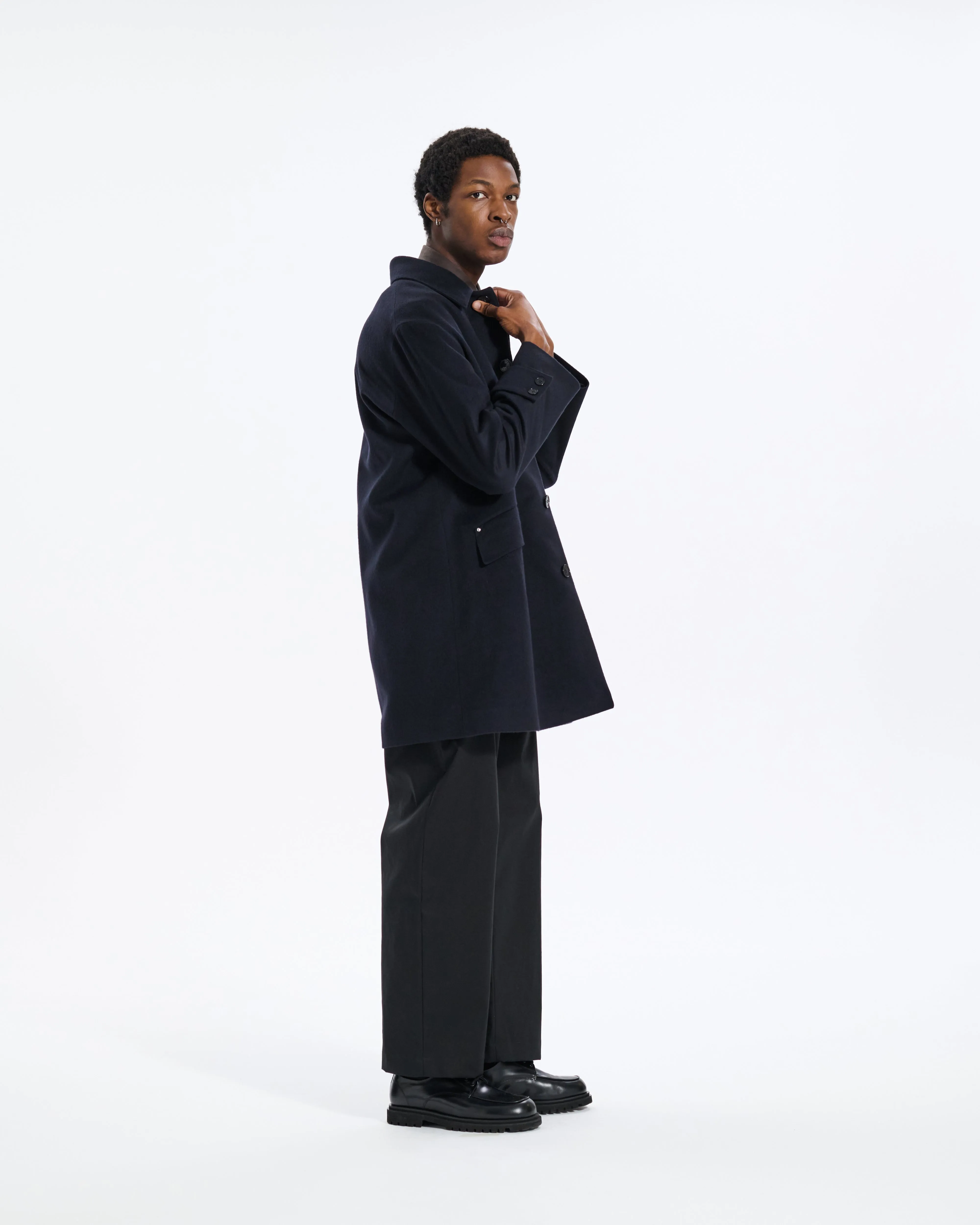 Humbie Cashmere Wool Blend Coat sold by Mackintosh product image thumbnail 3