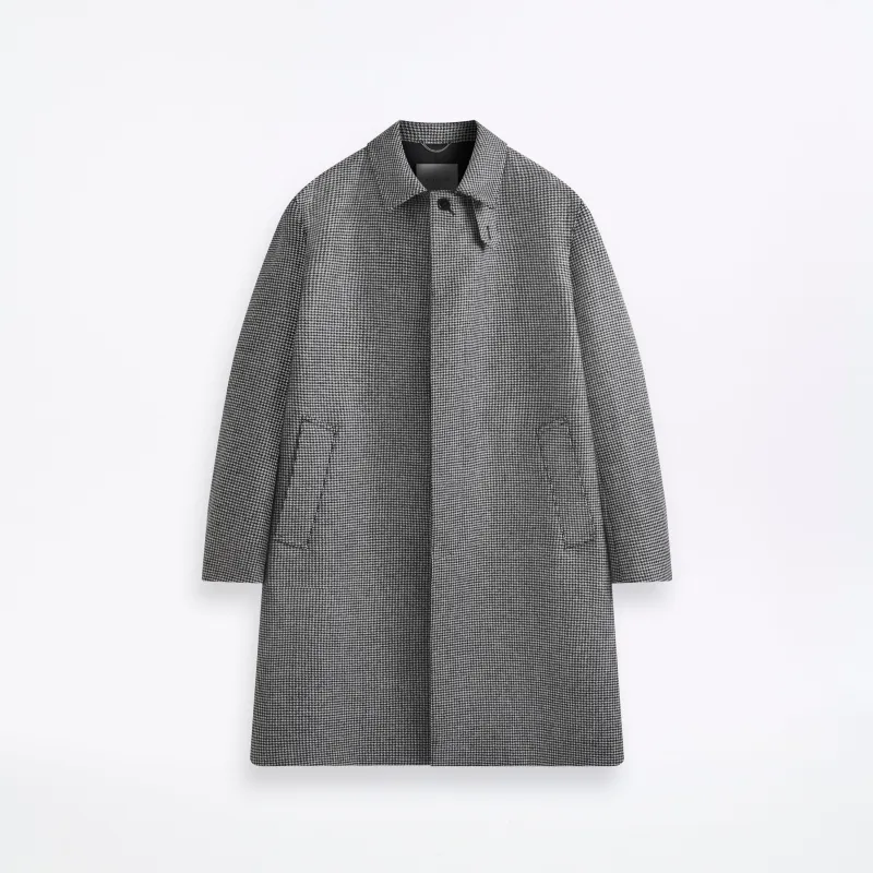 Dunkeld Houndstooth Wool Coat-cl sold by Mackintosh
