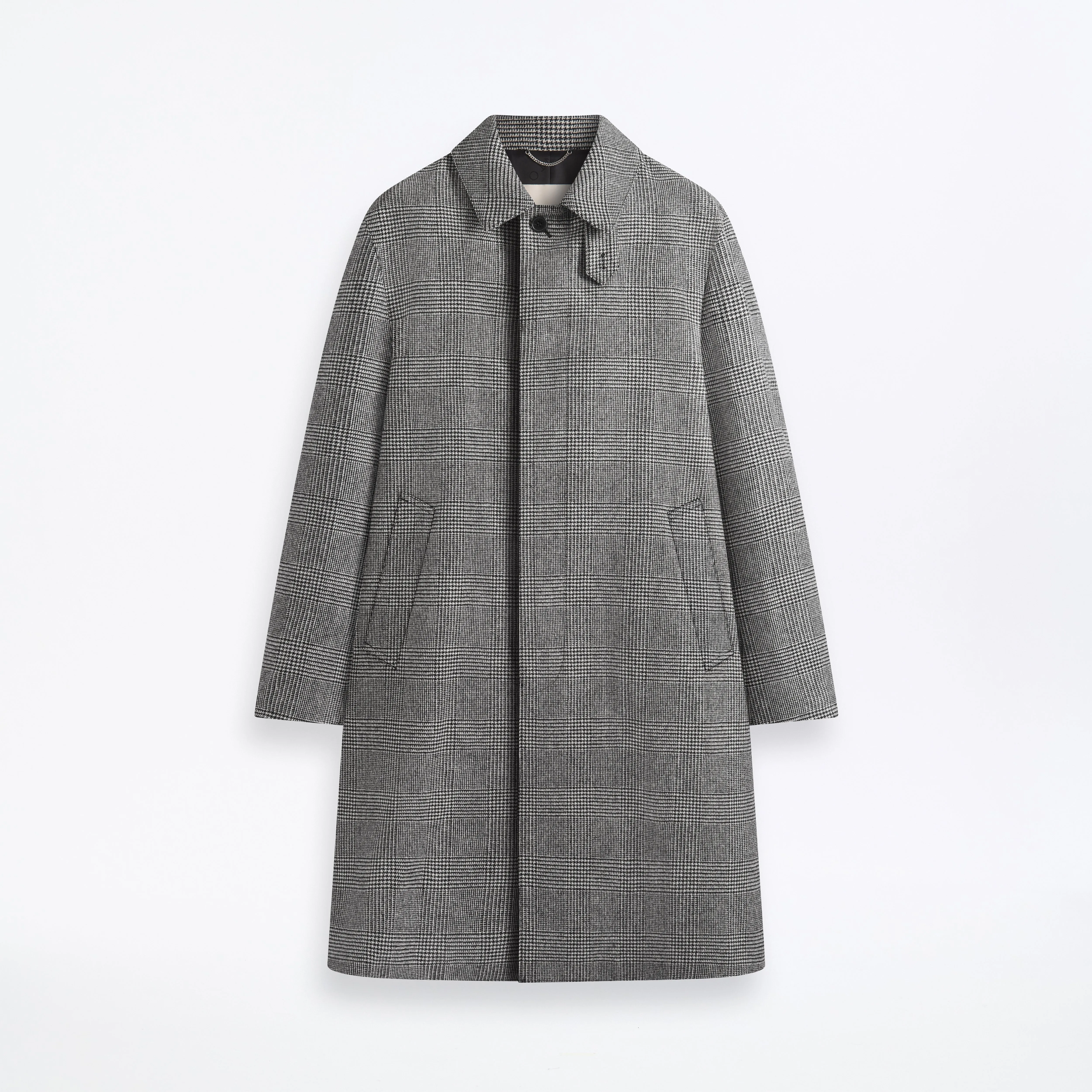 Dunkeld Glencheck Wool Coat sold by Mackintosh