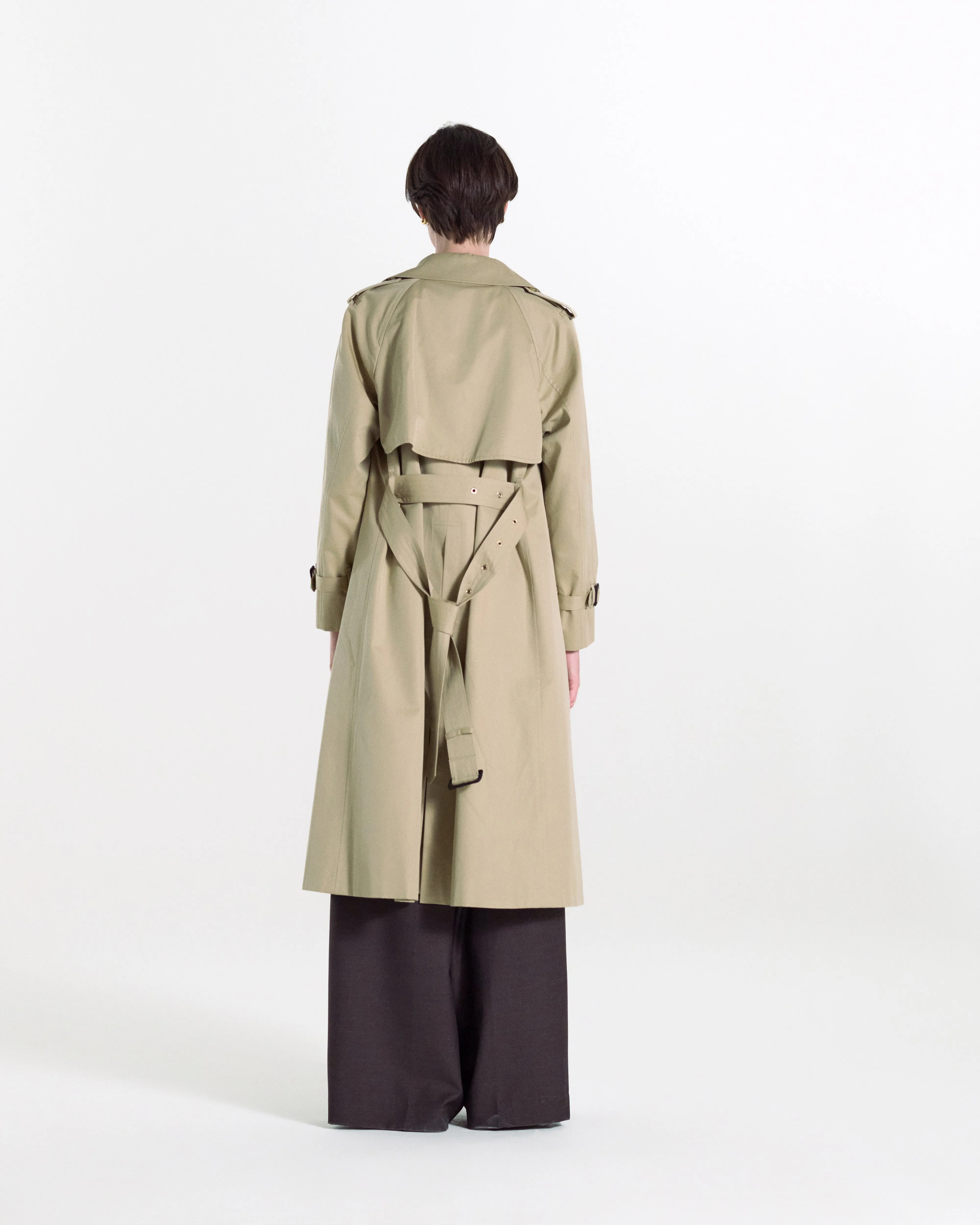 Forrest Gabardine Double Breasted Trench Coat sold by Mackintosh product image thumbnail 4