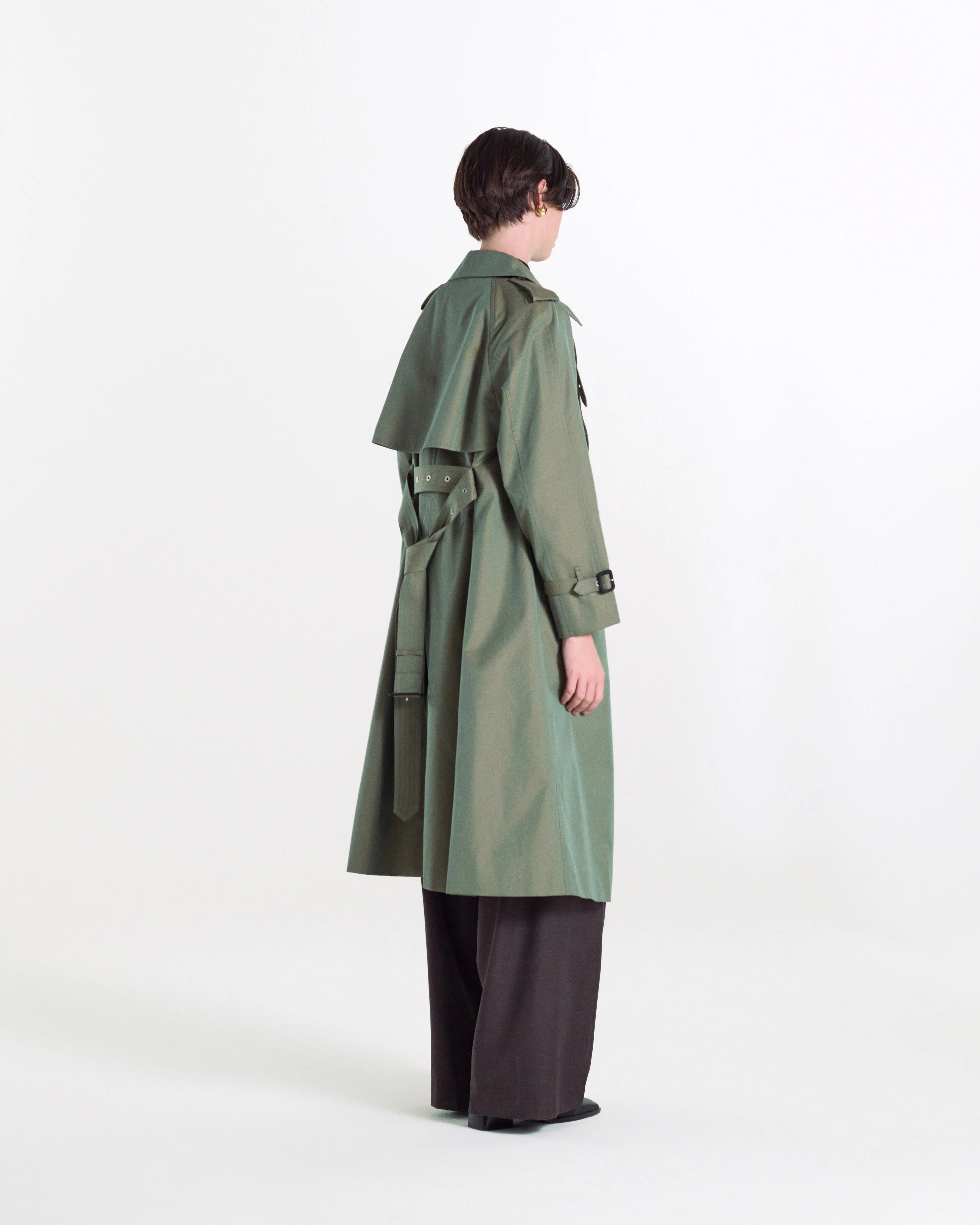 Forrest Gabardine Double Breasted Trench Coat sold by Mackintosh product image thumbnail 5