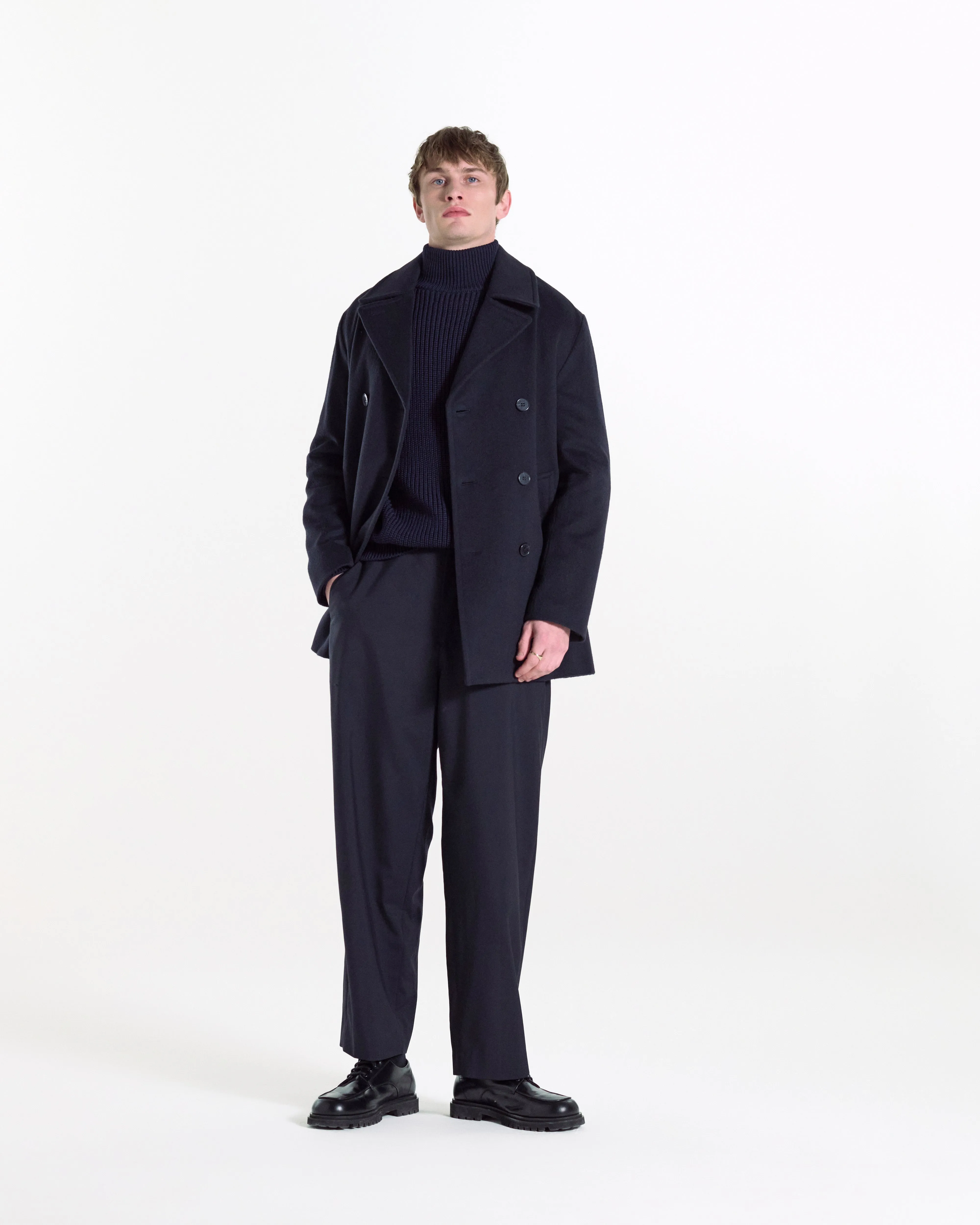 Dalton Wool Peacoat sold by Mackintosh product image thumbnail 2