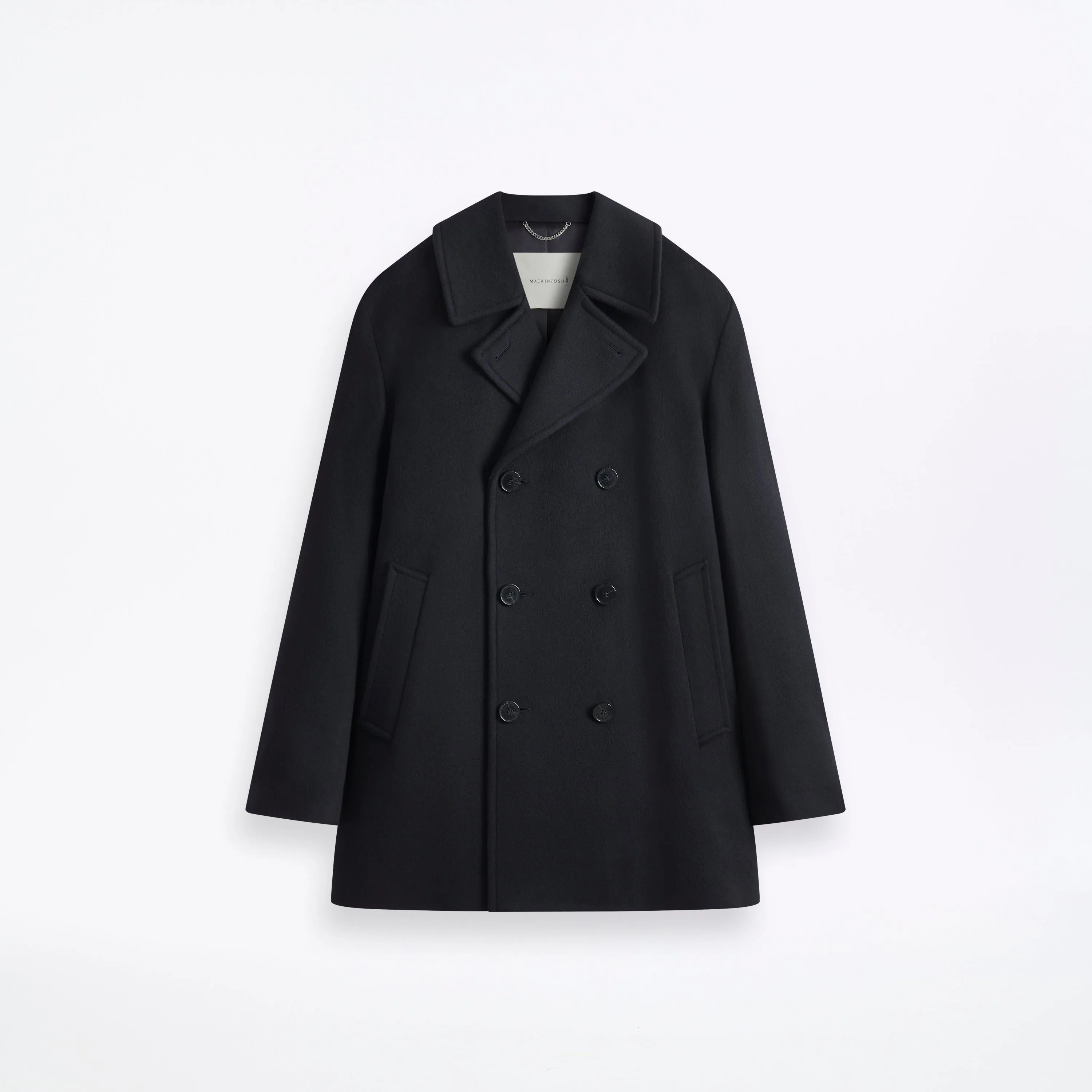 Dalton Wool Peacoat sold by Mackintosh