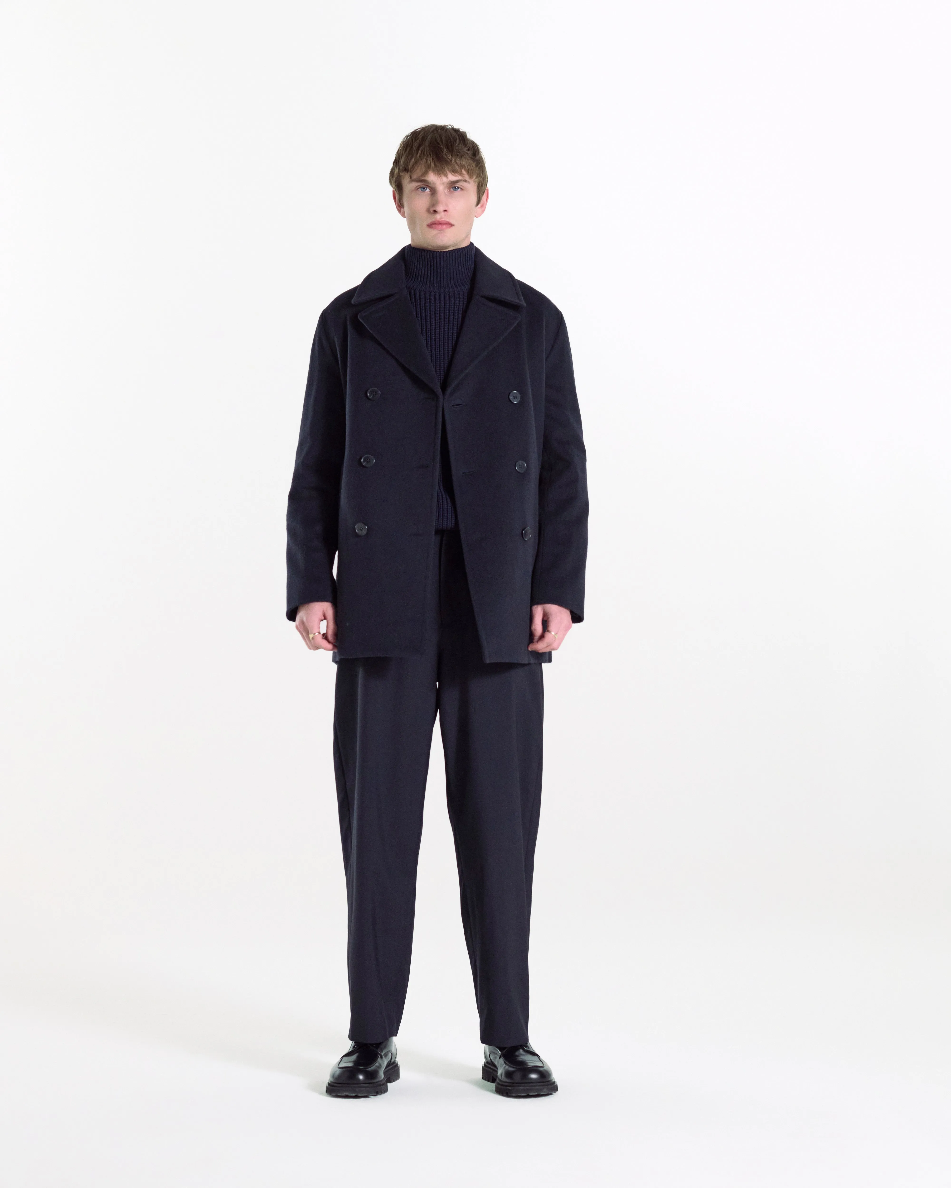 Dalton Wool Peacoat sold by Mackintosh product image thumbnail 4