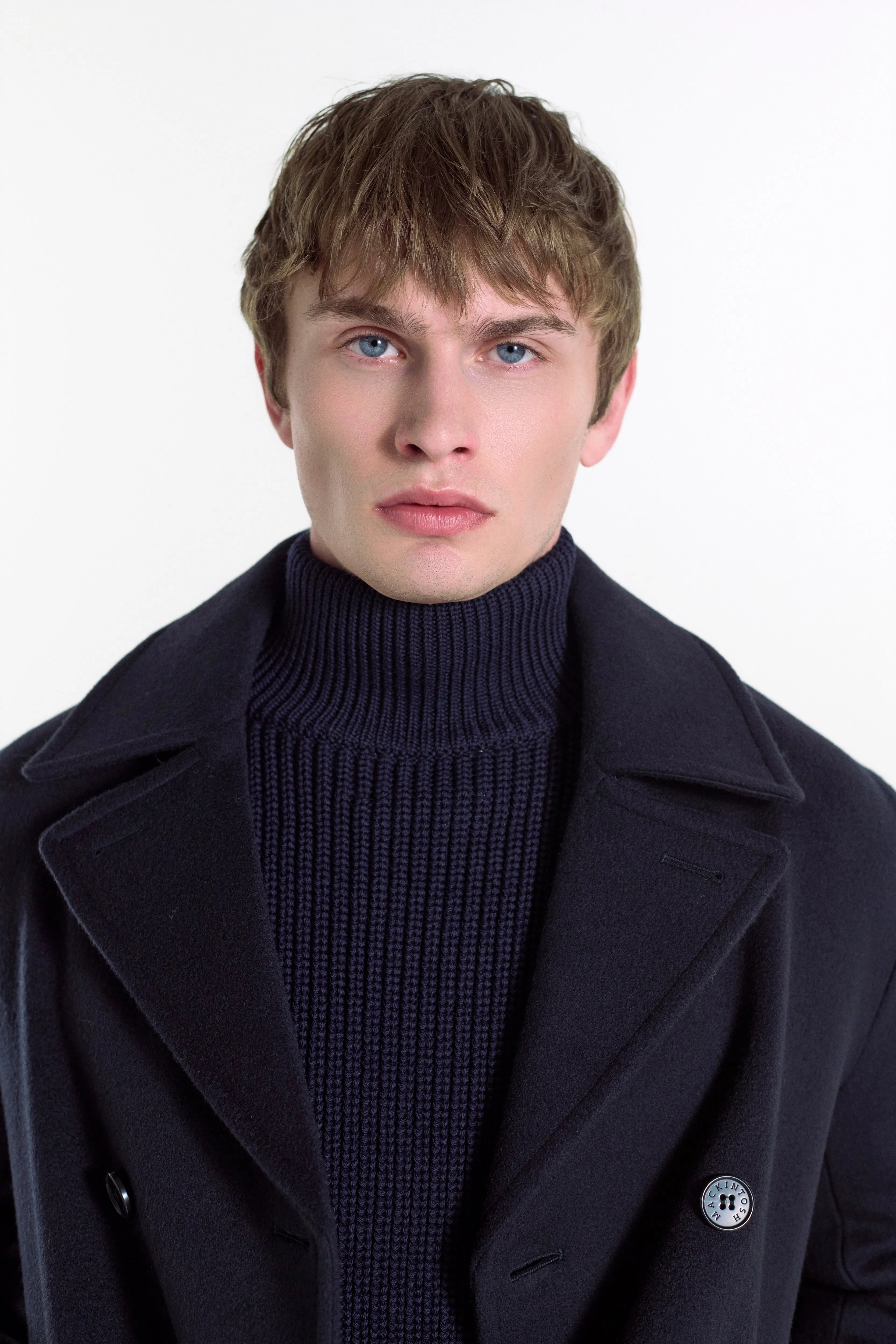 Dalton Wool Peacoat sold by Mackintosh product image thumbnail 3