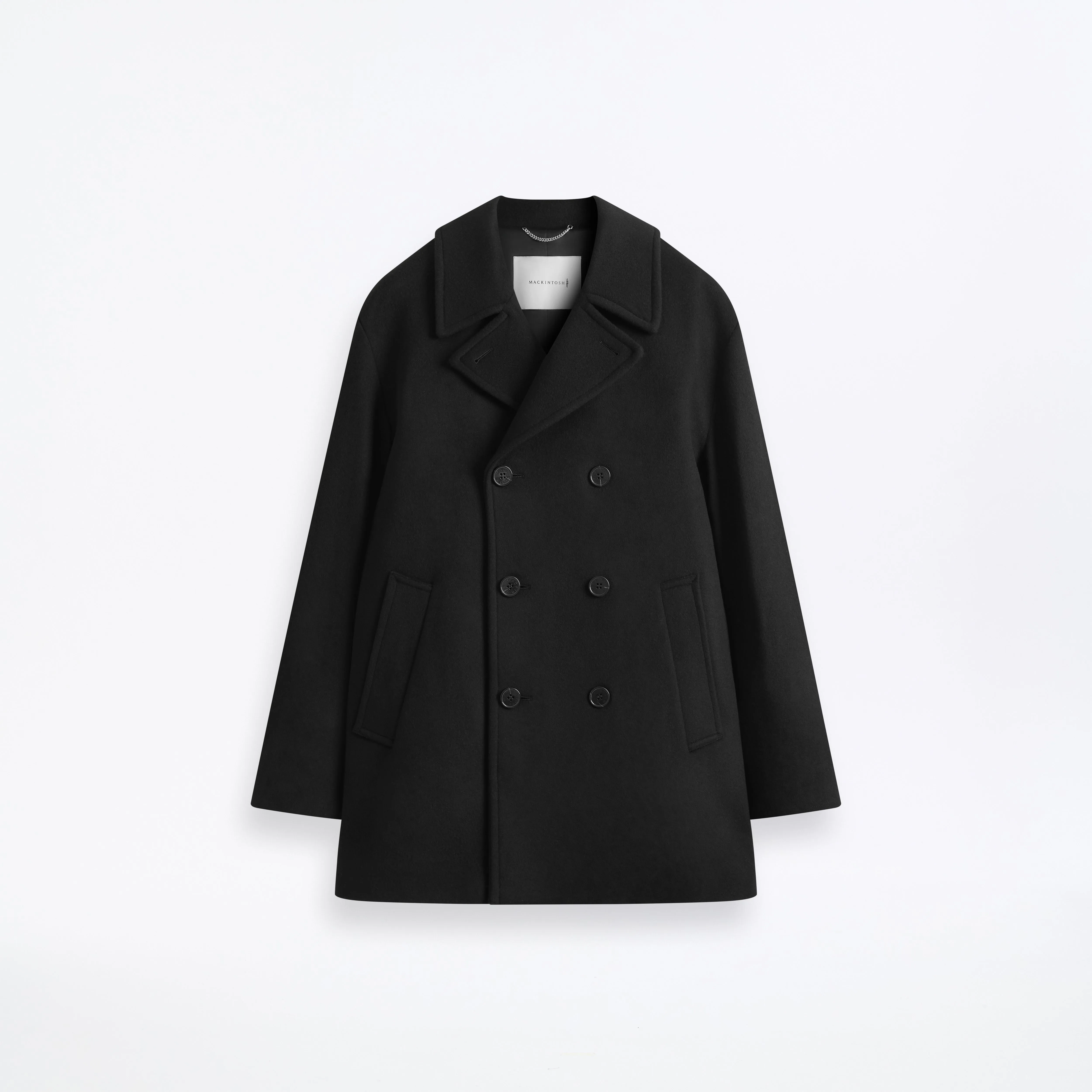 Dalton Wool Peacoat sold by Mackintosh
