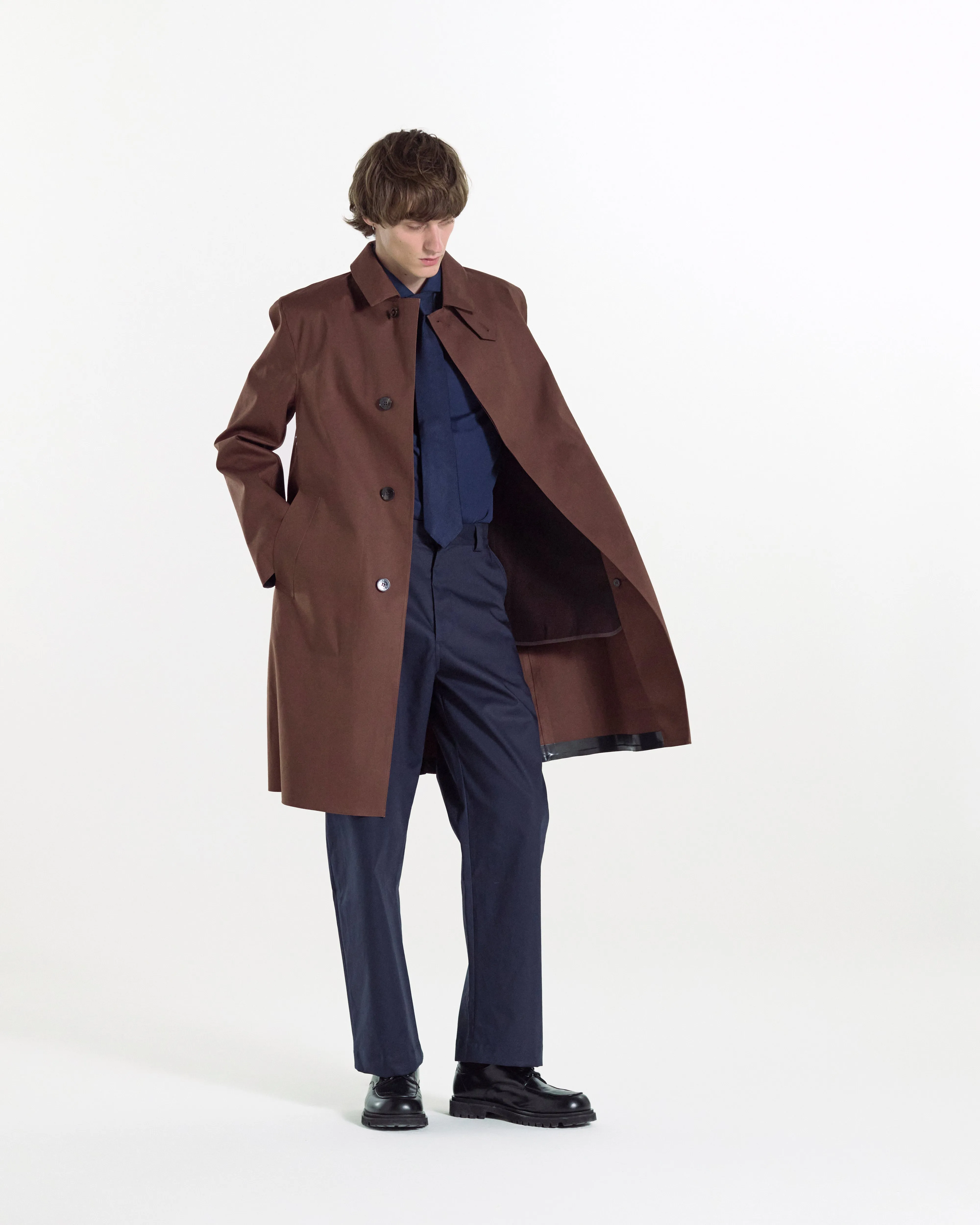 Dunkeld Rubberised 3/4 Length Coat sold by Mackintosh product image thumbnail 2