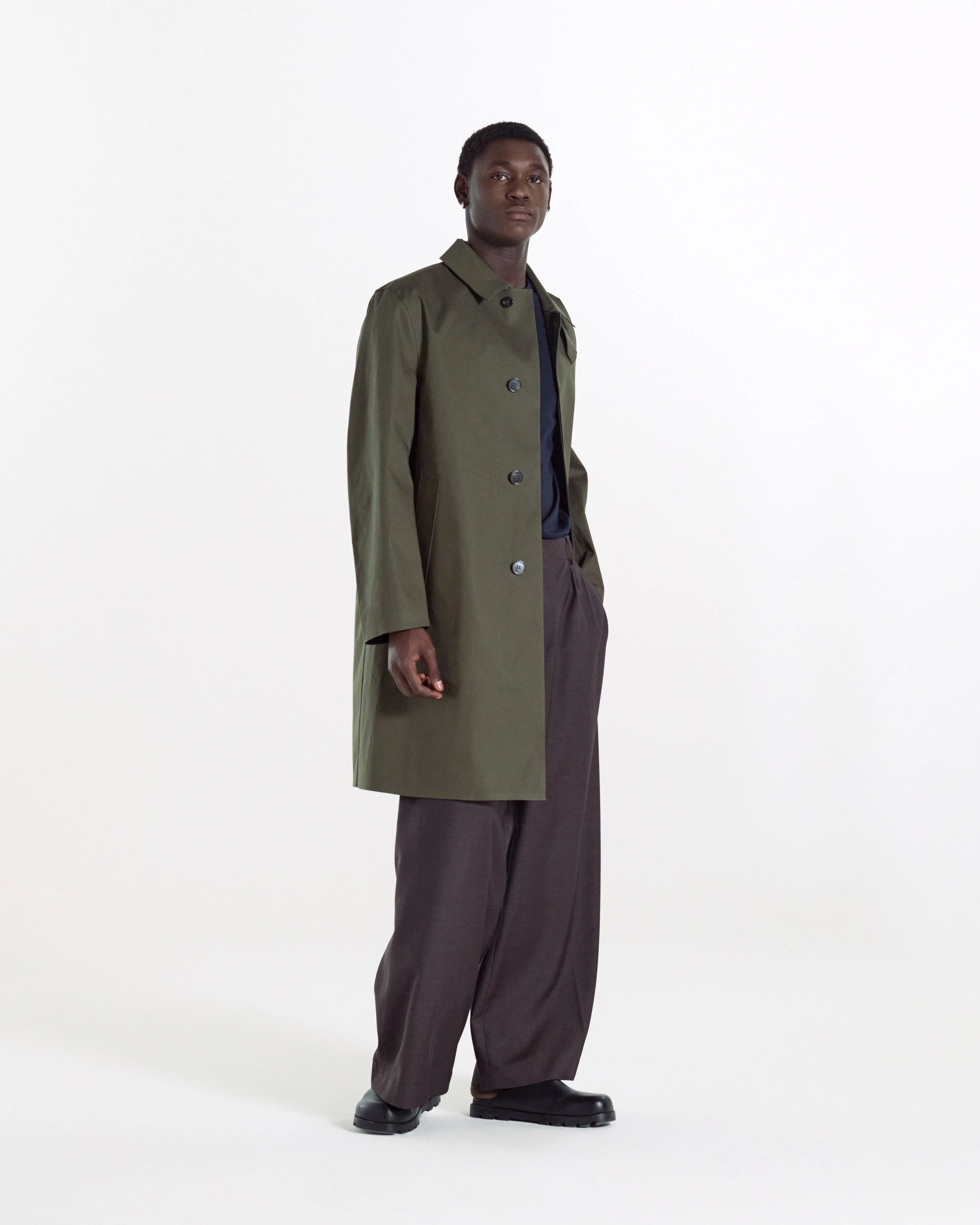 Dunkeld Rubberised 3/4 Length Coat sold by Mackintosh product image thumbnail 2