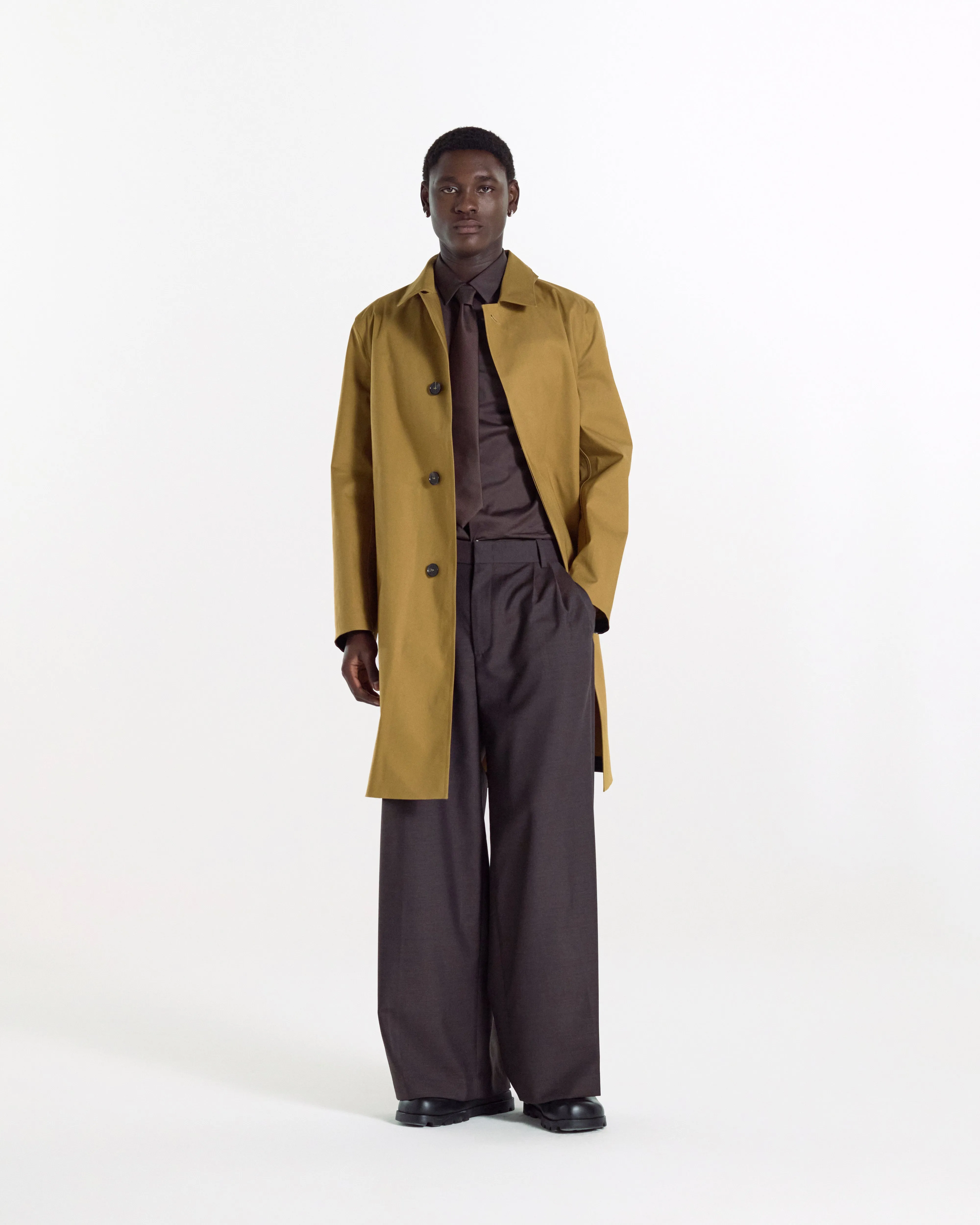 Dunkeld Rubberised 3/4 Length Coat sold by Mackintosh product image thumbnail 2