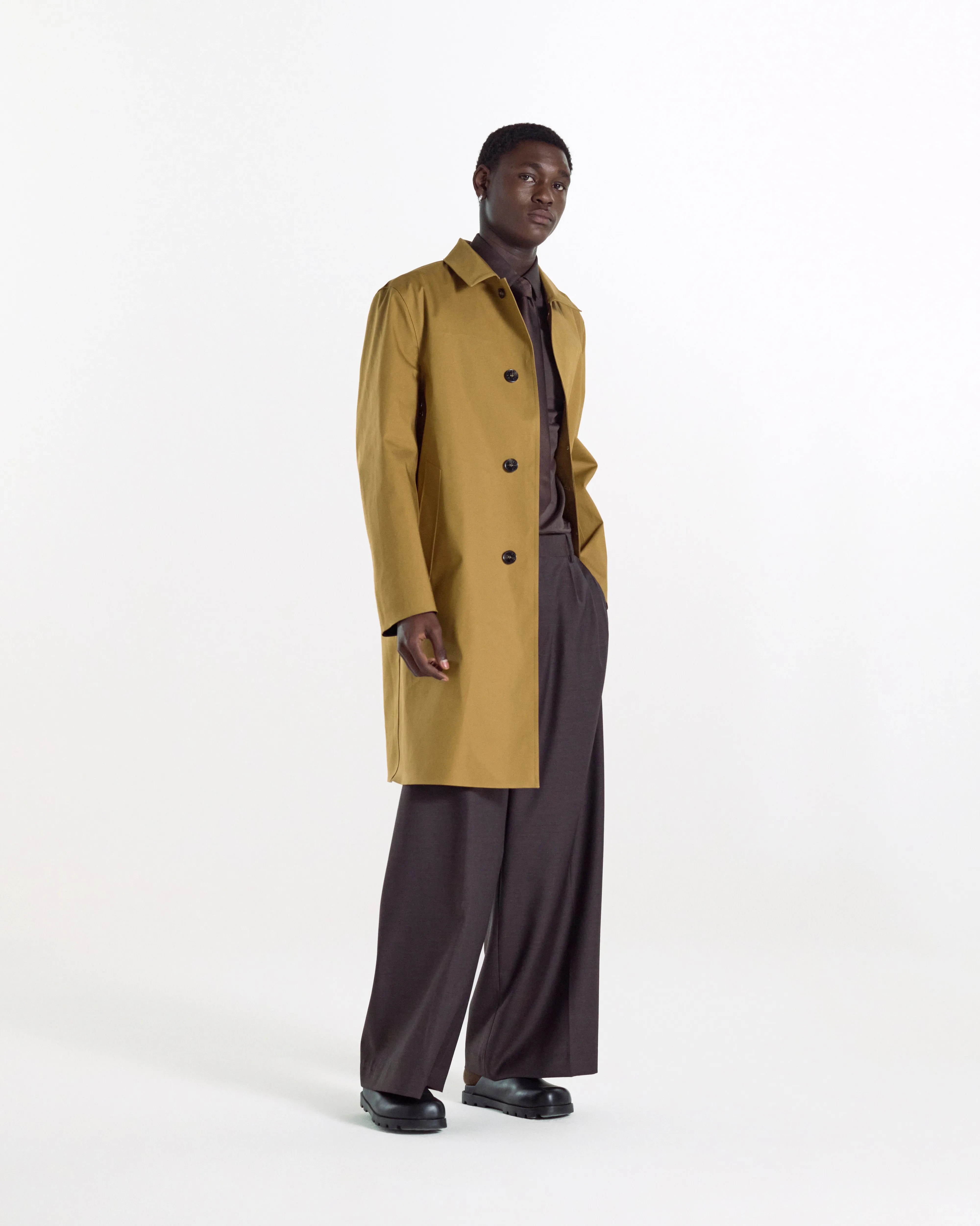 Dunkeld Rubberised 3/4 Length Coat sold by Mackintosh product image thumbnail 4