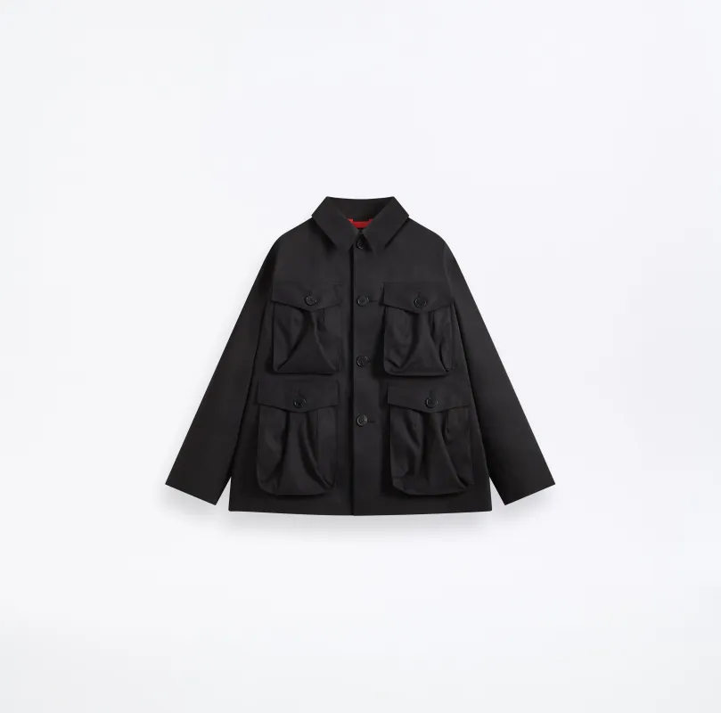 Frank Rubberised Utility Jacket sold by Mackintosh