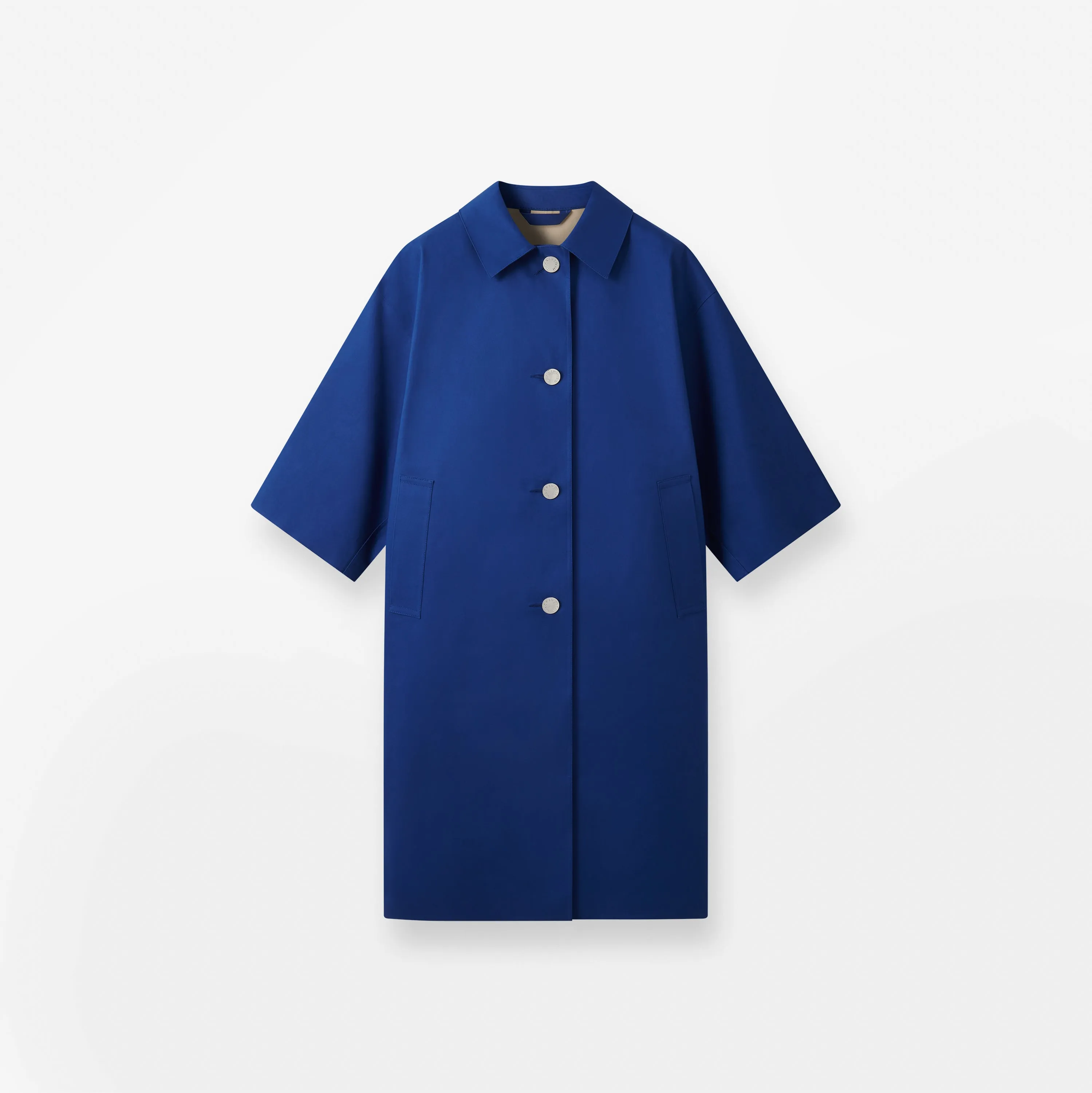 Collin Rubberised Cropped Sleeve Coat sold by Mackintosh