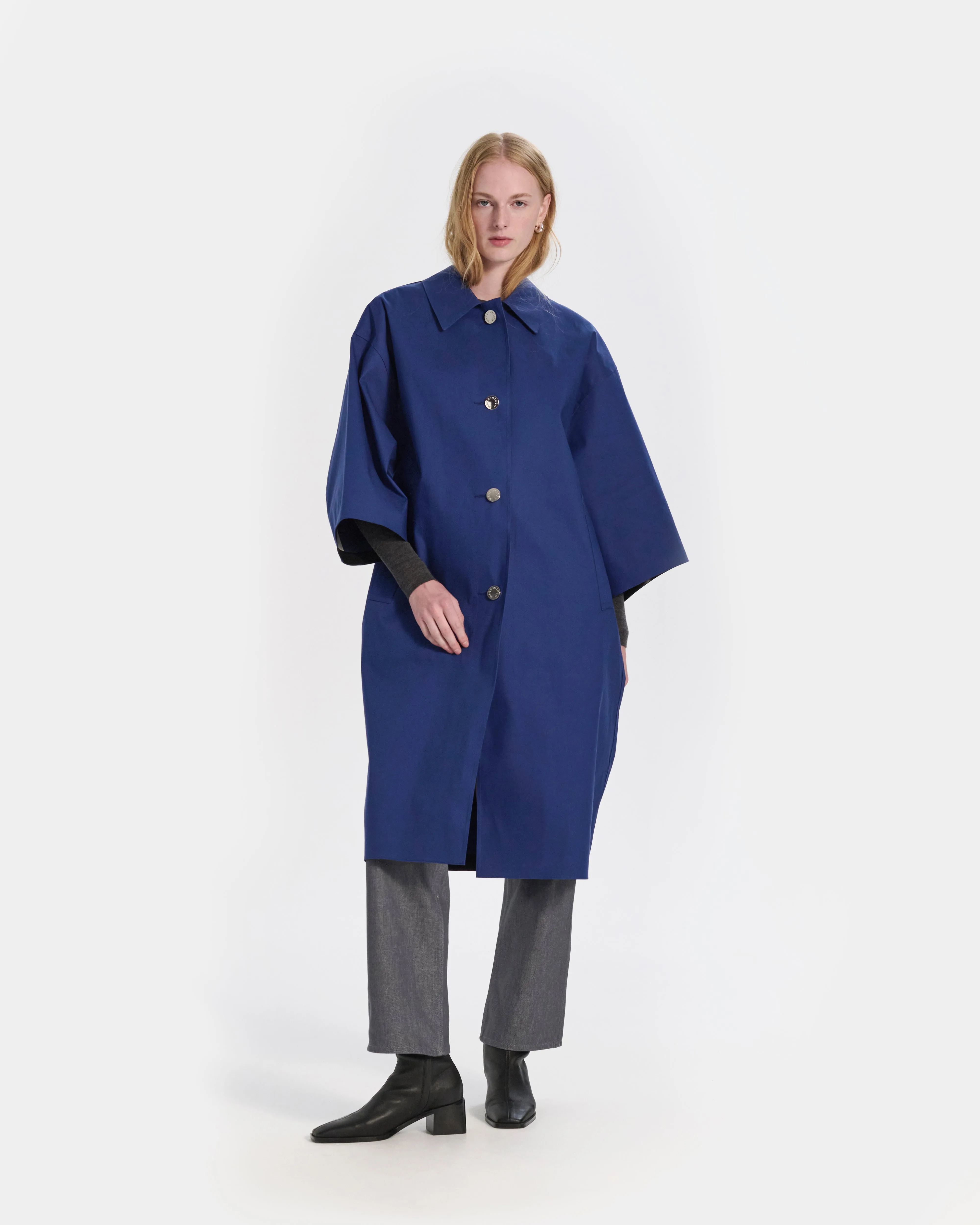 Collin Rubberised Cropped Sleeve Coat sold by Mackintosh product image thumbnail 2