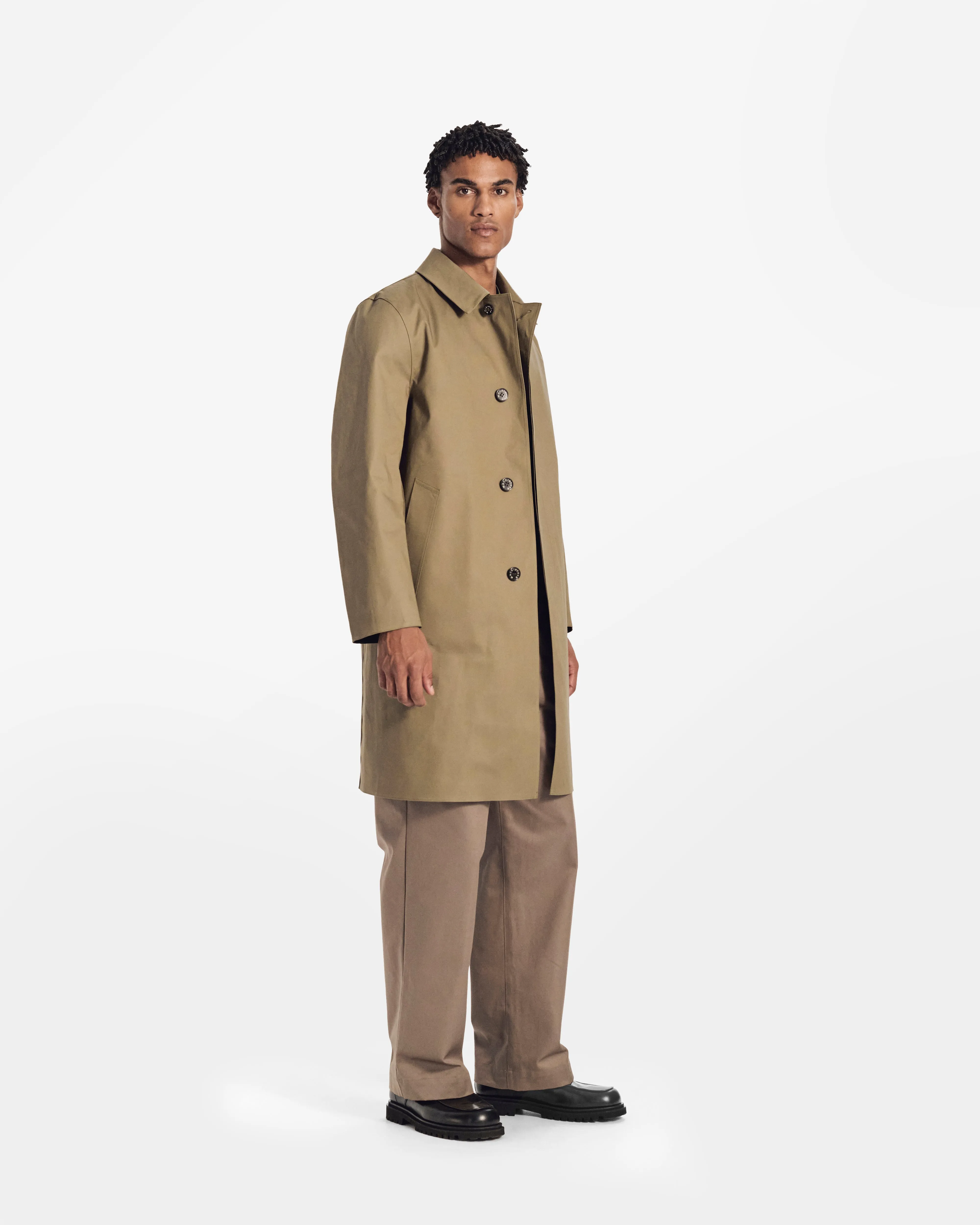 Dunkeld Rubberised 3/4 Length Coat sold by Mackintosh product image thumbnail 5