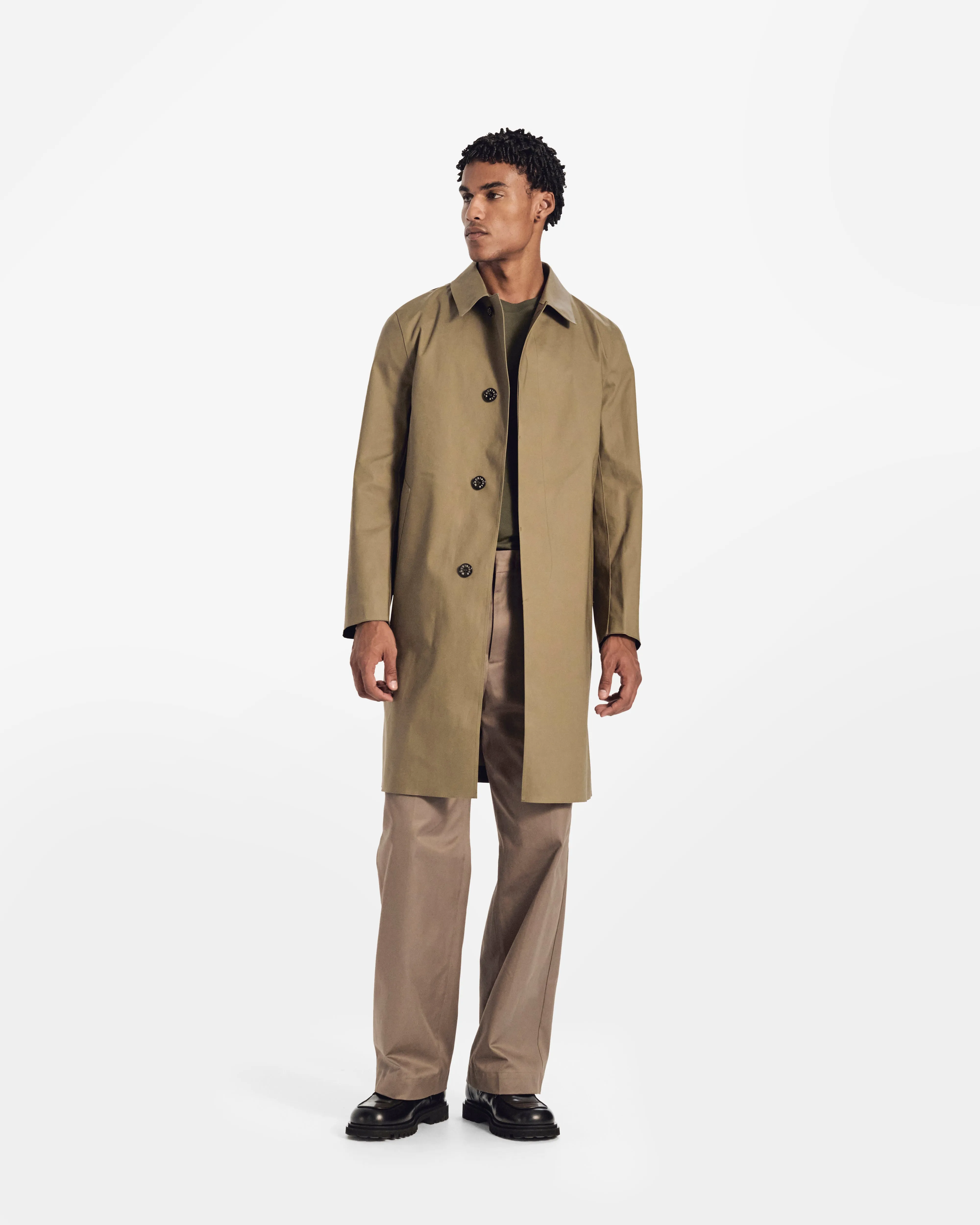 Dunkeld Rubberised 3/4 Length Coat sold by Mackintosh product image thumbnail 3