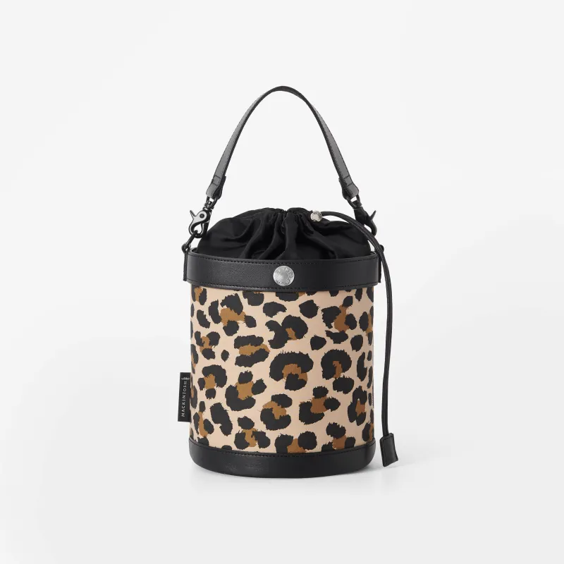 Annan Leopard Print Bucket Bag sold by Mackintosh