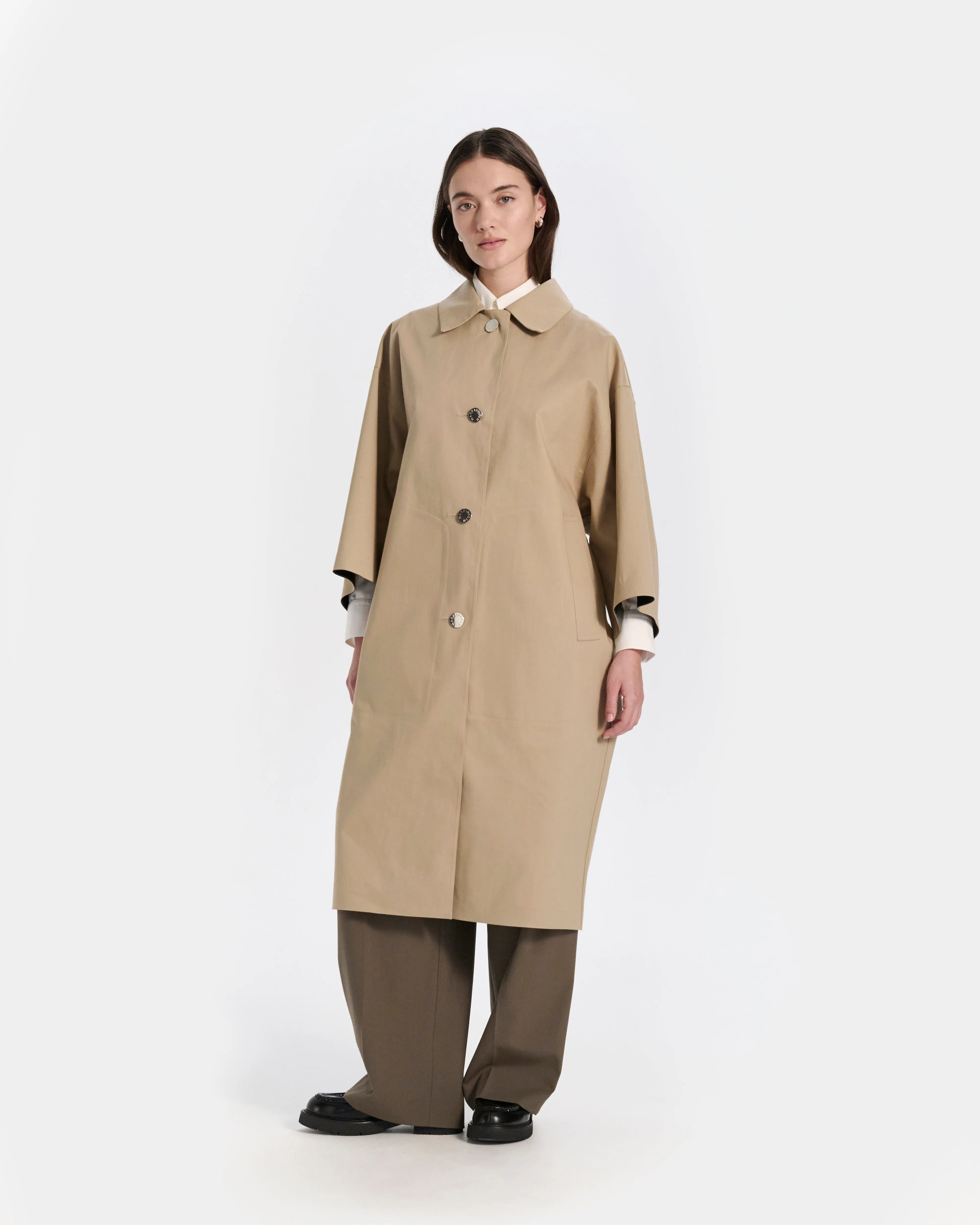 Collin Rubberised Cropped Sleeve Coat sold by Mackintosh product image thumbnail 2