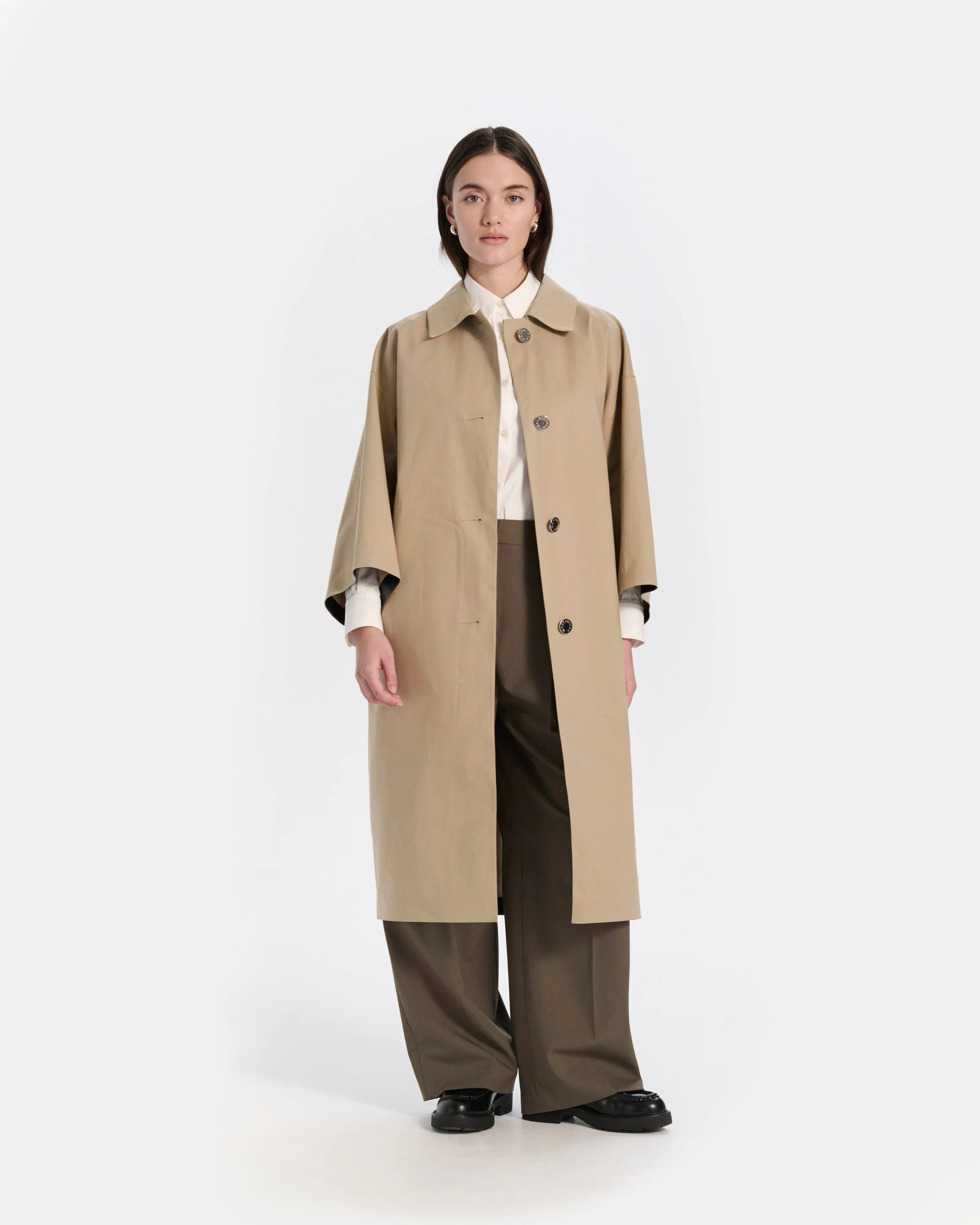 Collin Rubberised Cropped Sleeve Coat sold by Mackintosh product image thumbnail 3