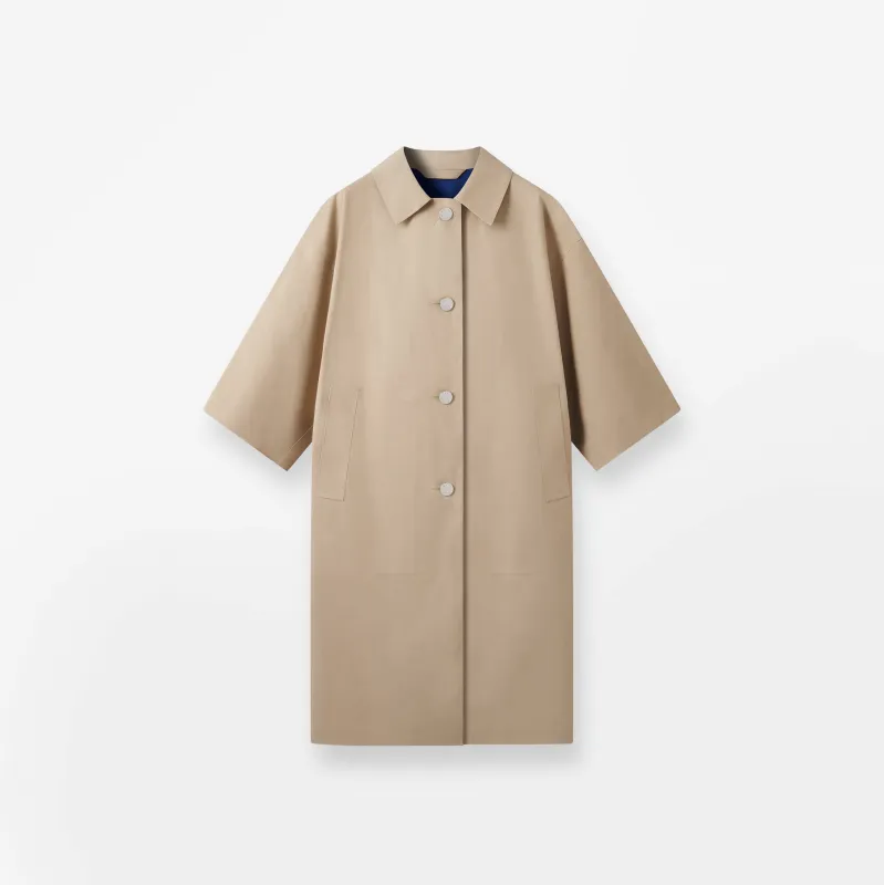 Collin Rubberised Cropped Sleeve Coat sold by Mackintosh