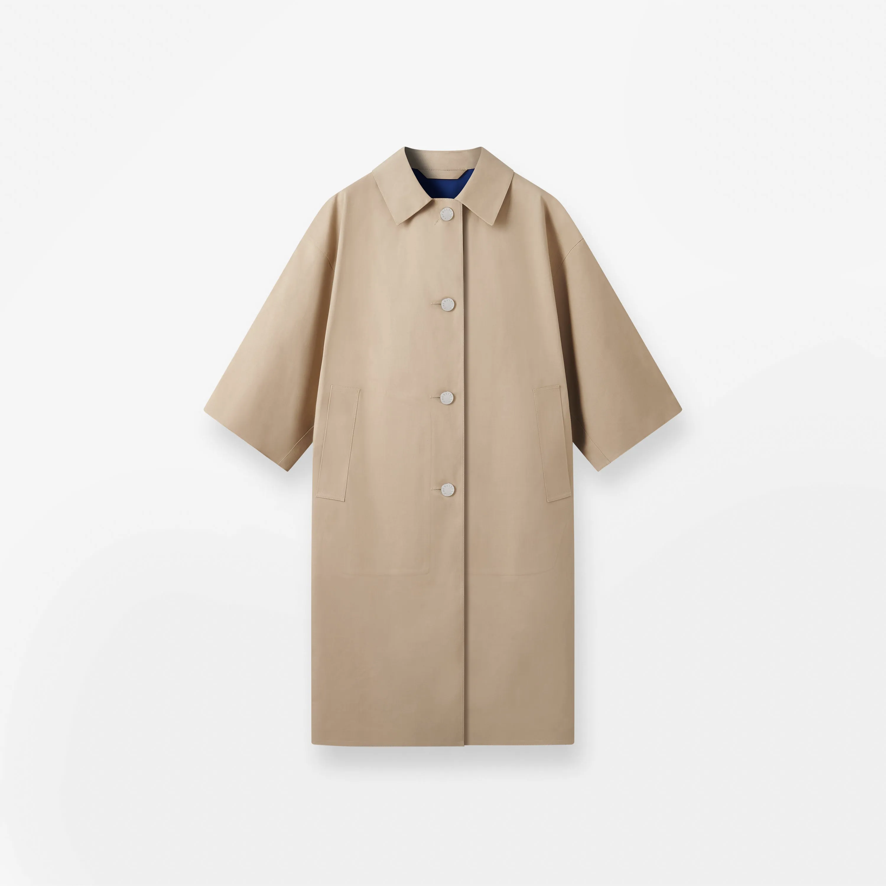 Collin Rubberised Cropped Sleeve Coat sold by Mackintosh