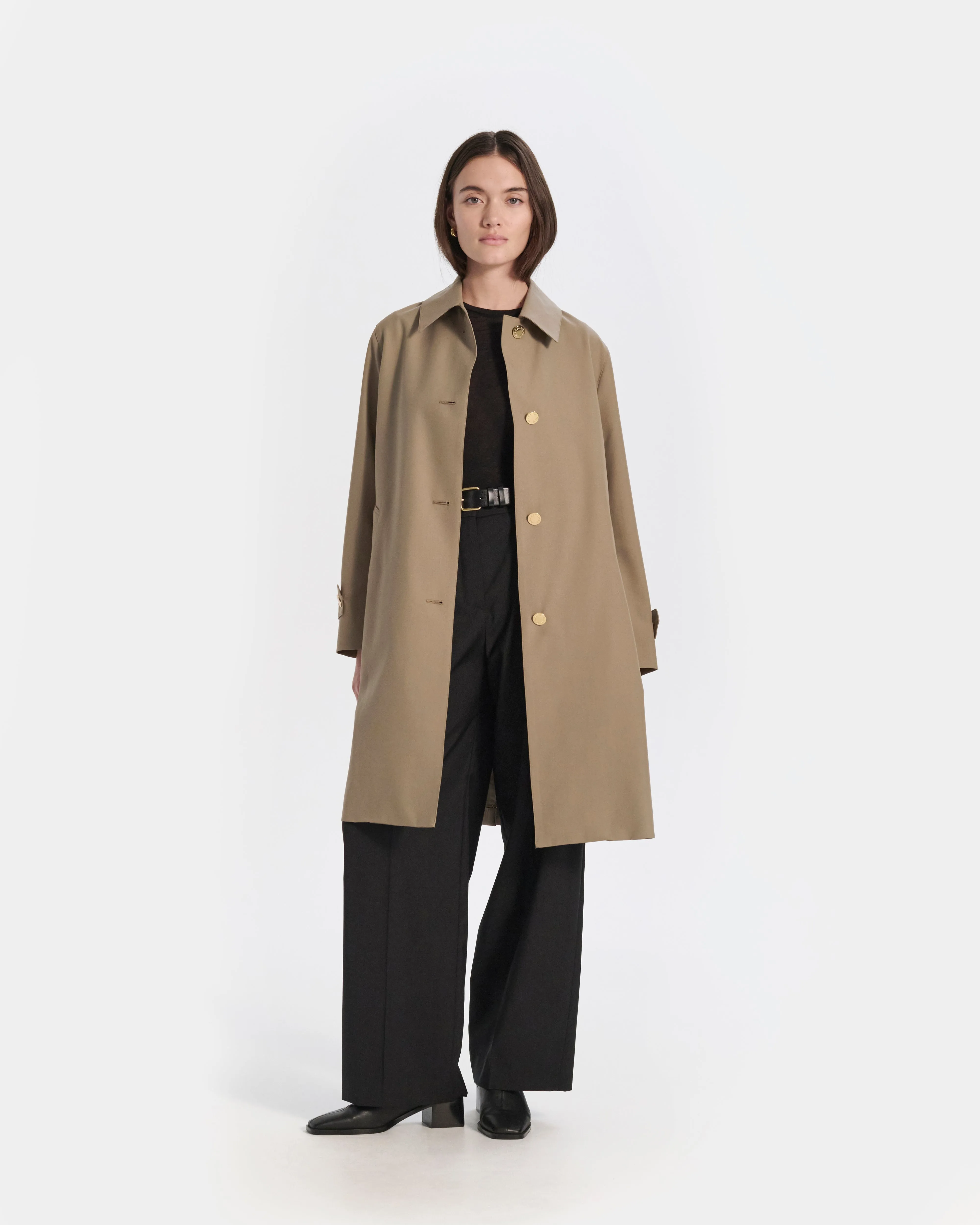 Banton Wool 3/4 Length Coat sold by Mackintosh product image thumbnail 5