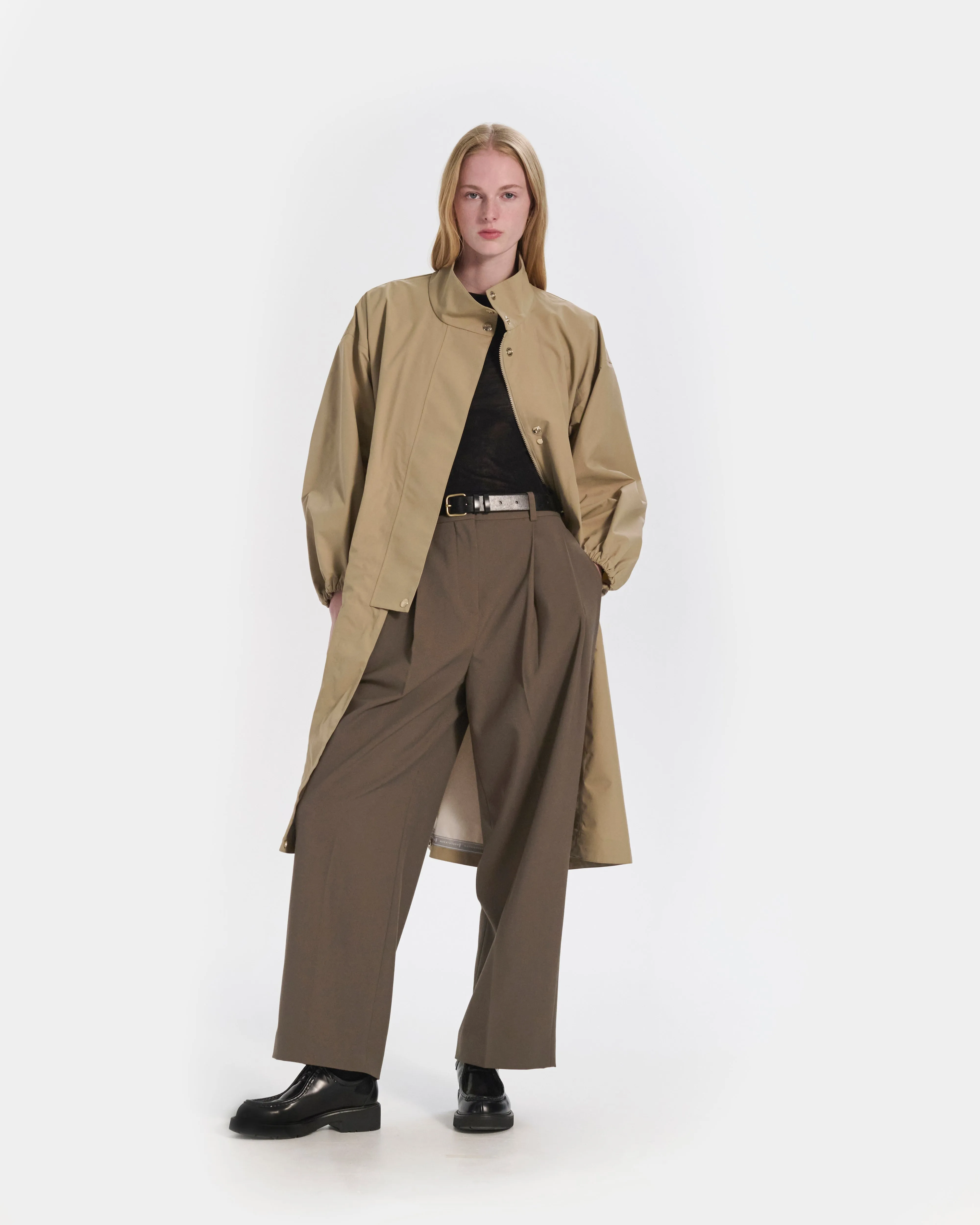 Skye Stand Collar Long Coat sold by Mackintosh product image thumbnail 4